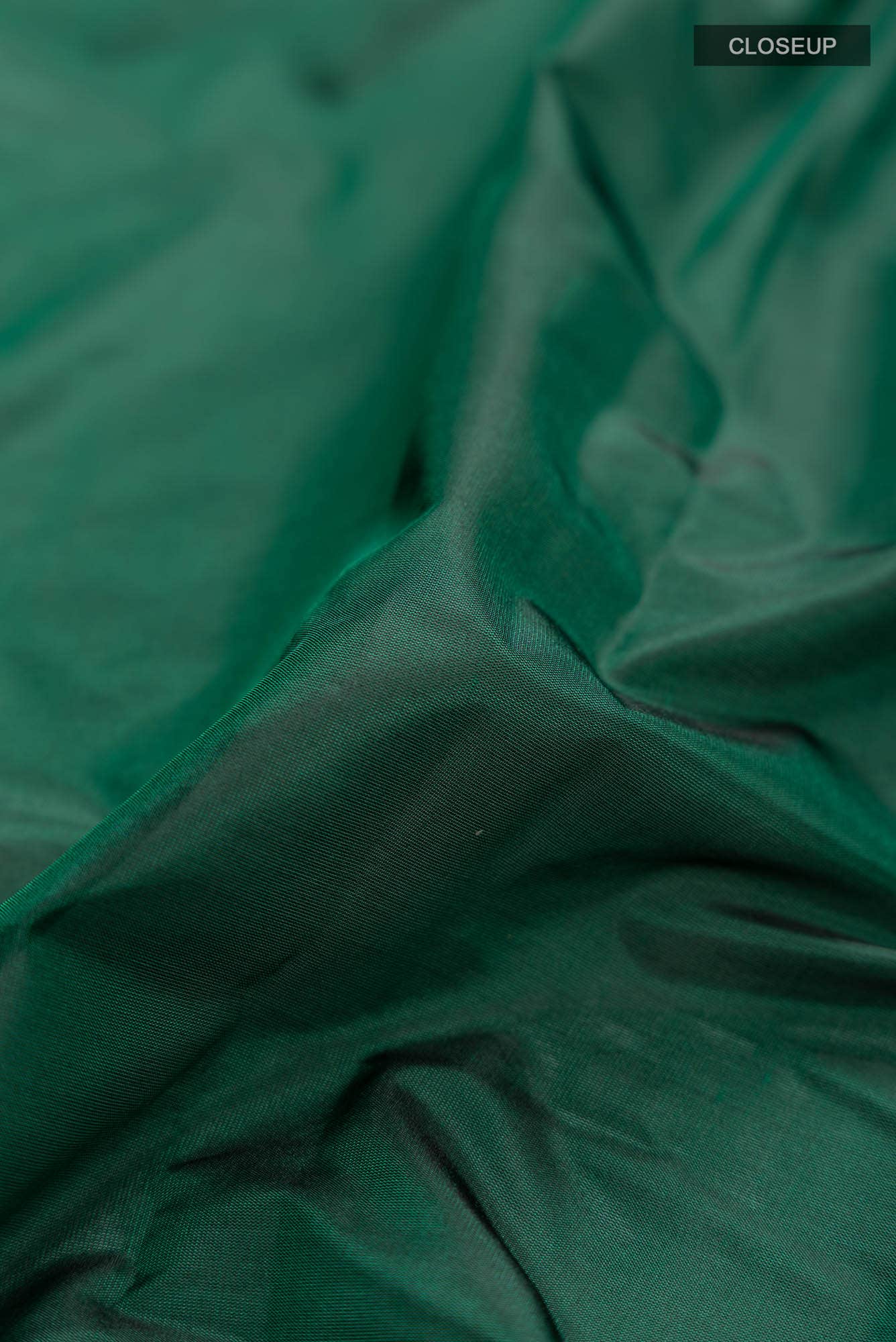 Green Blended Bangalore Silk Saree