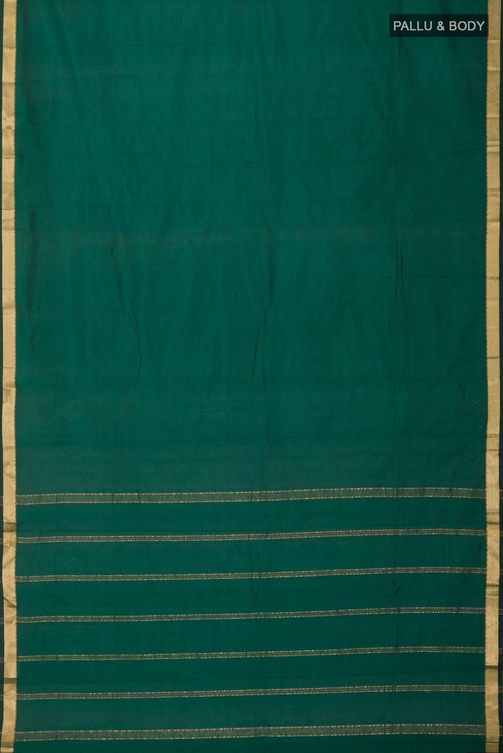 Green Blended Bangalore Silk Saree