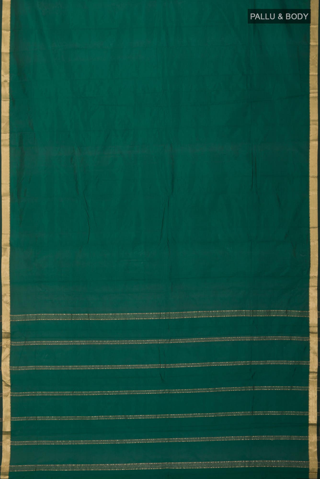 Green Blended Bangalore Silk Saree