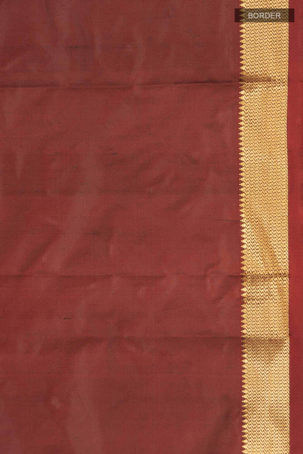 Maroon with Green Dual Tone Blended Bangalore Silk Saree