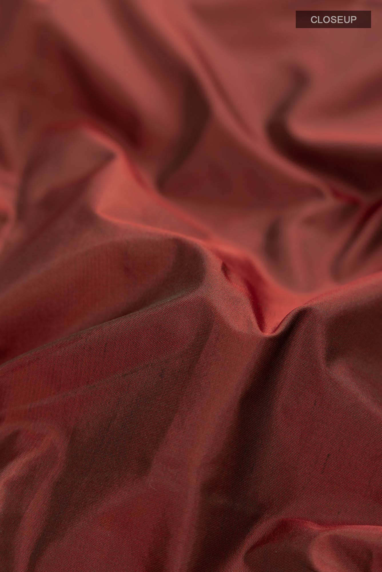 Maroon with Green Dual Tone Blended Bangalore Silk Saree