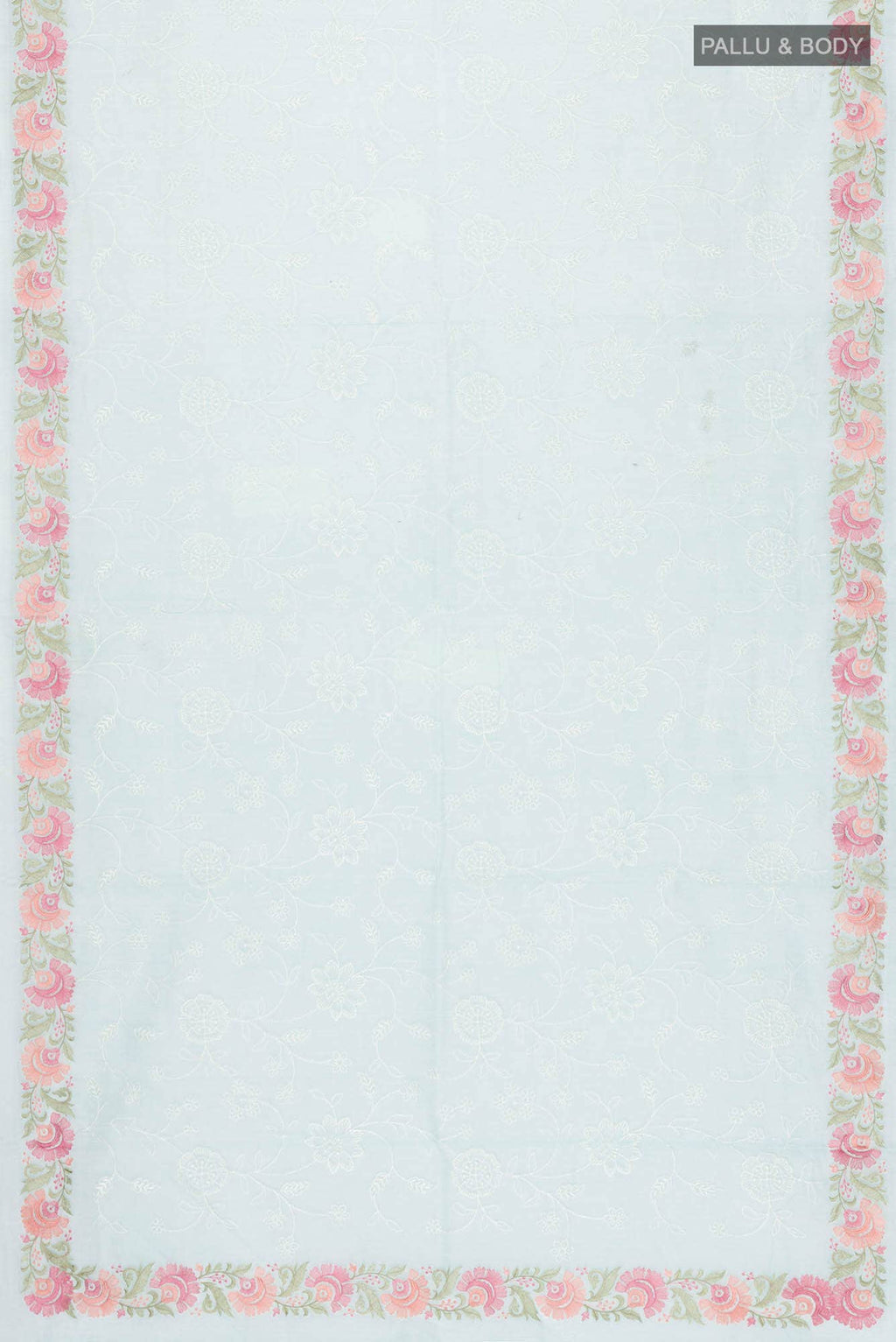 Blue Blended Kota Cotton Saree