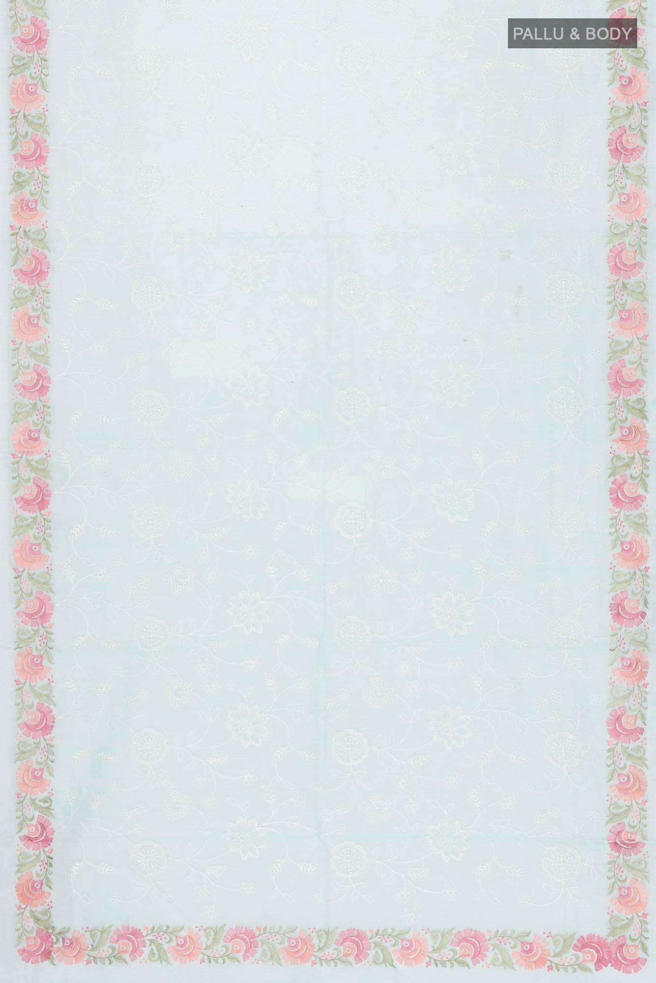 Blue Blended Kota Cotton Saree