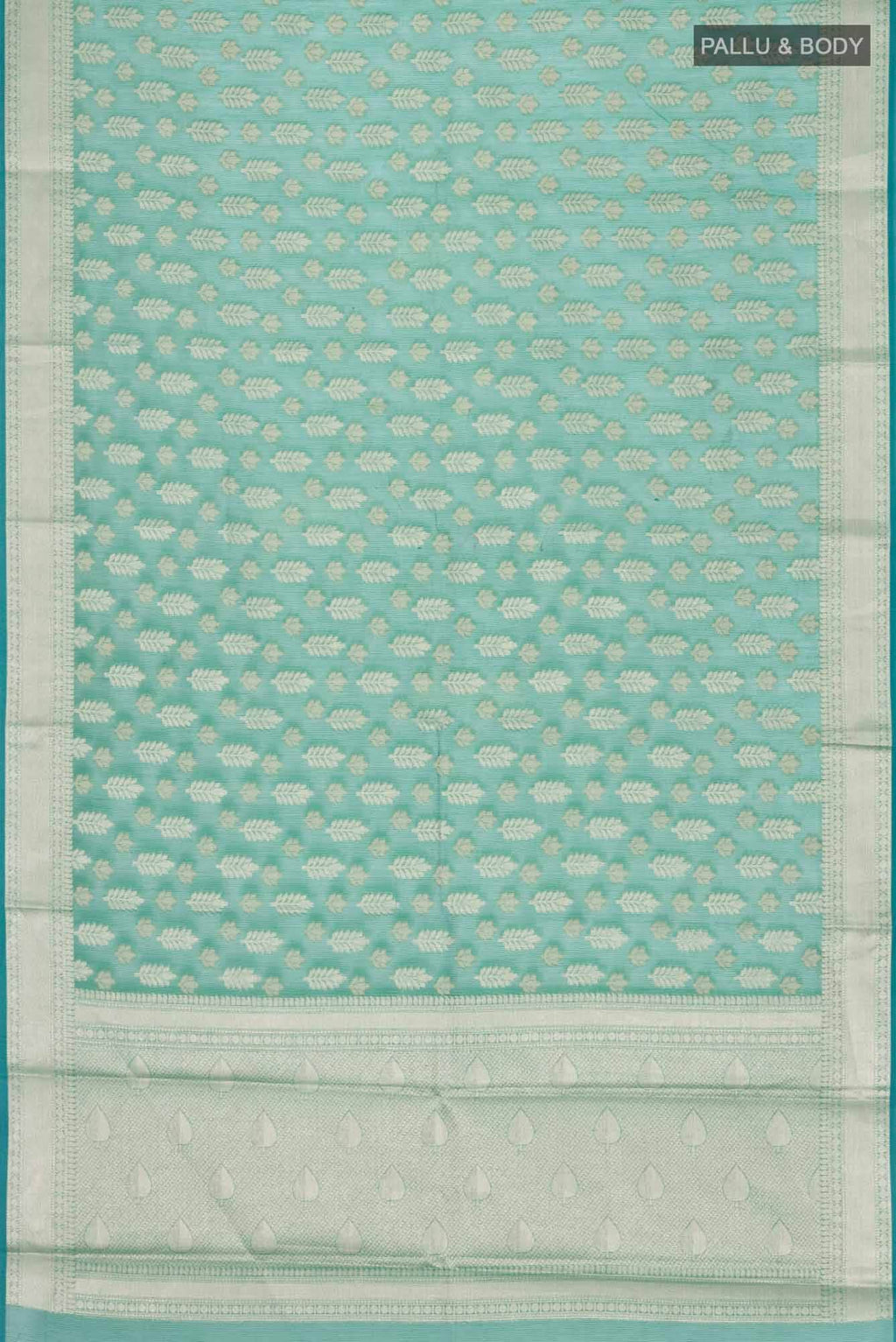 Green Blended Kota Cotton Saree