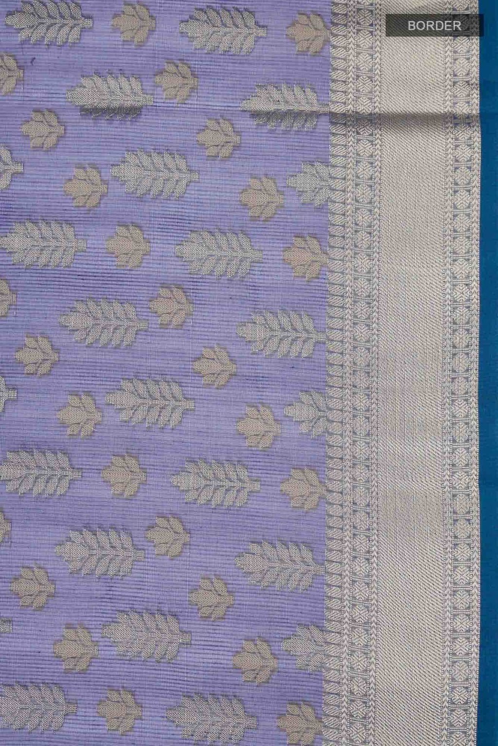 Blue Blended Kota Cotton Saree