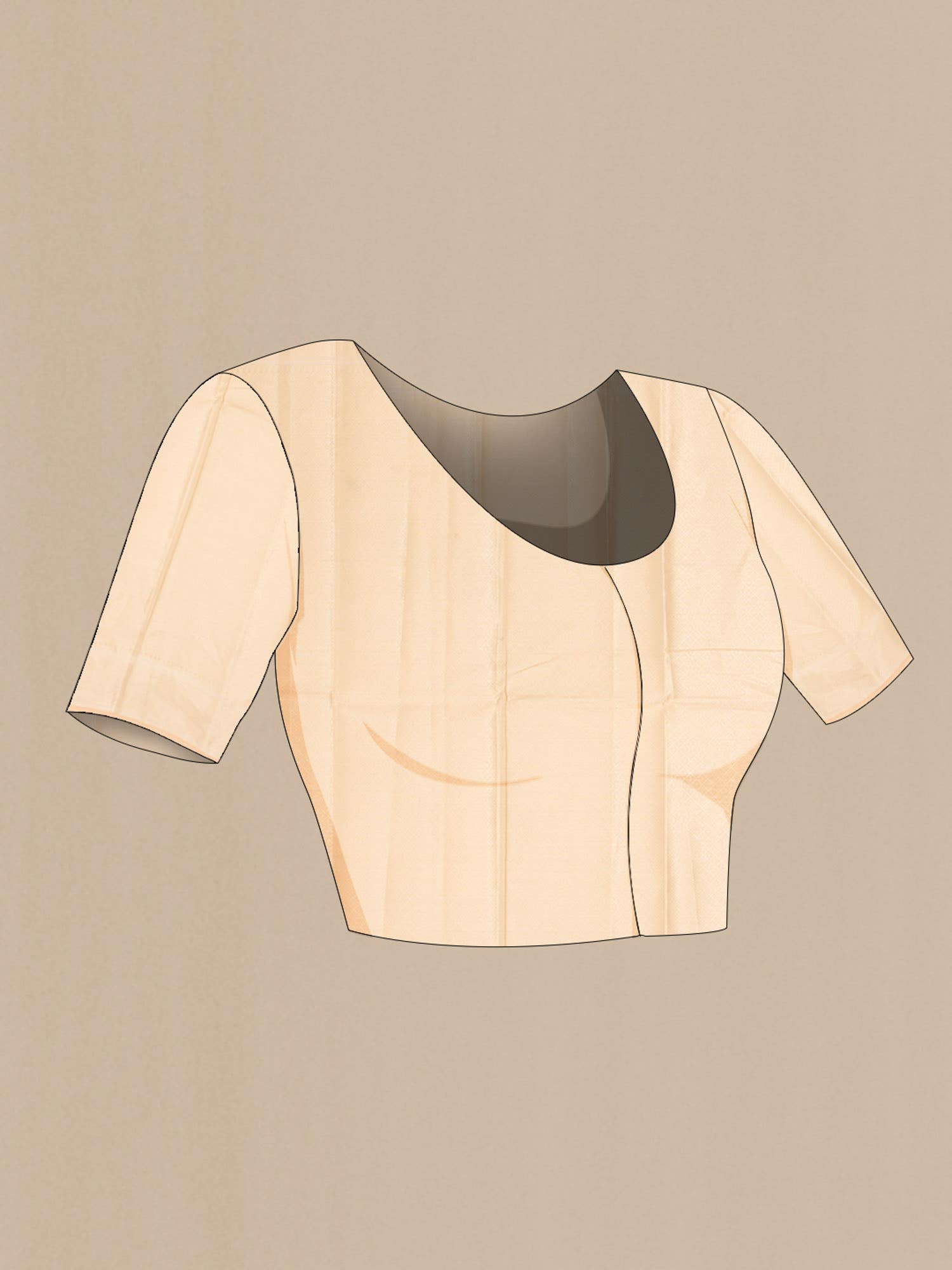 Green Blended Kota Cotton Saree