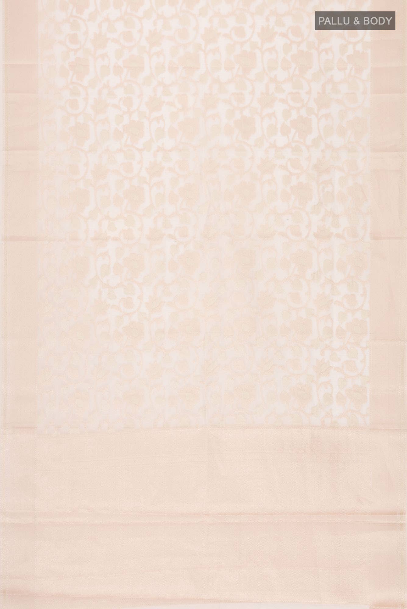 Beige Blended Kota Cotton Saree