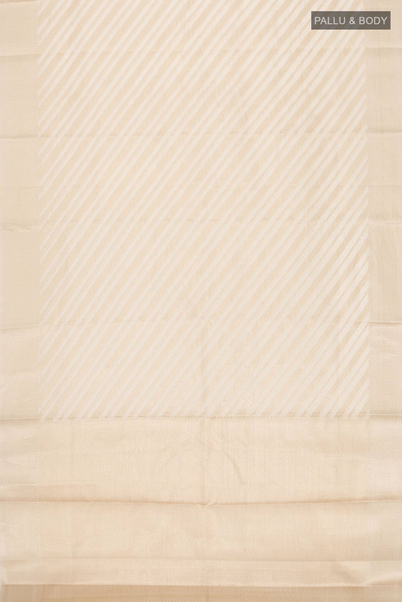 Beige Blended Kota Cotton Saree