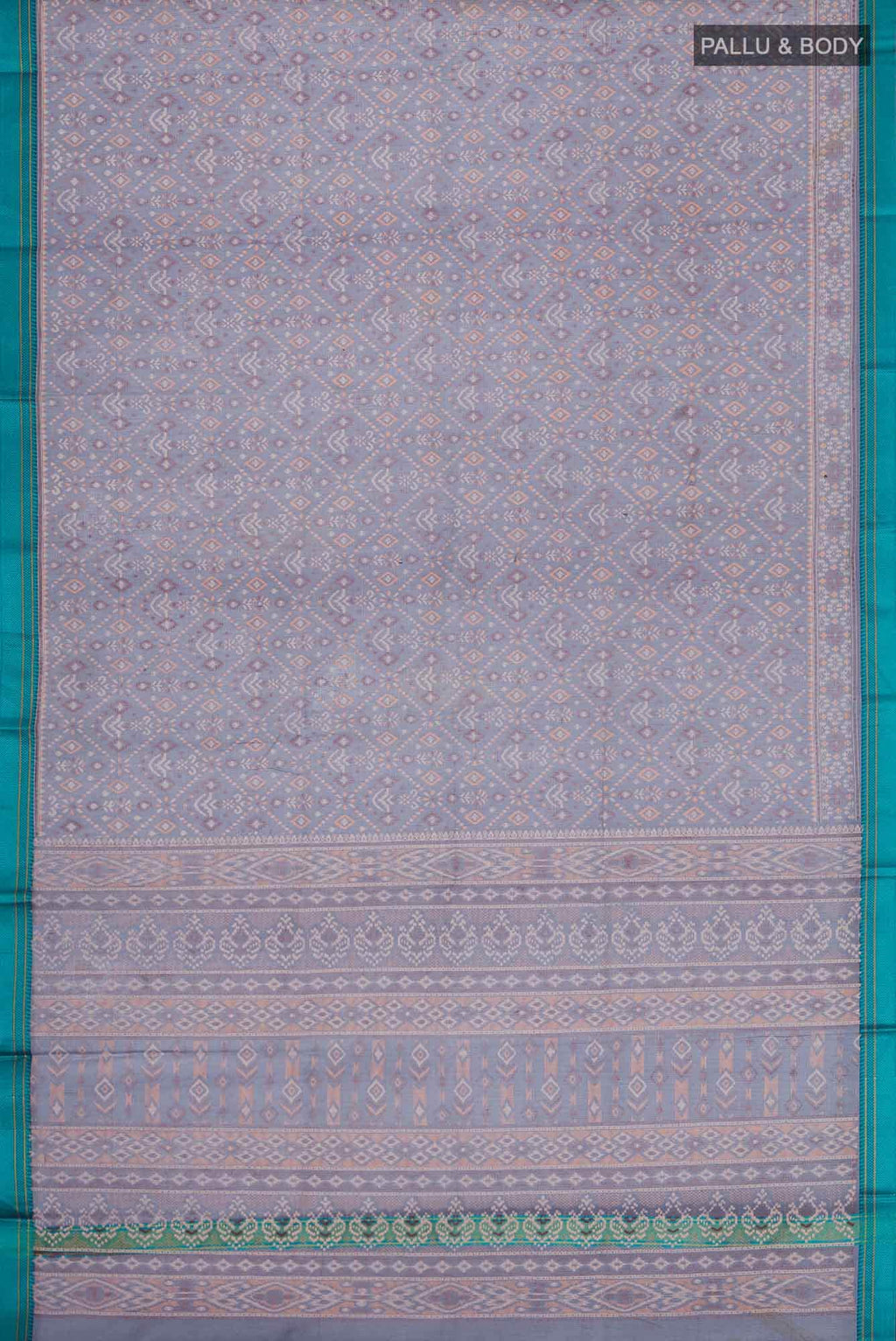 Navy Blue Blended Kota Cotton Saree