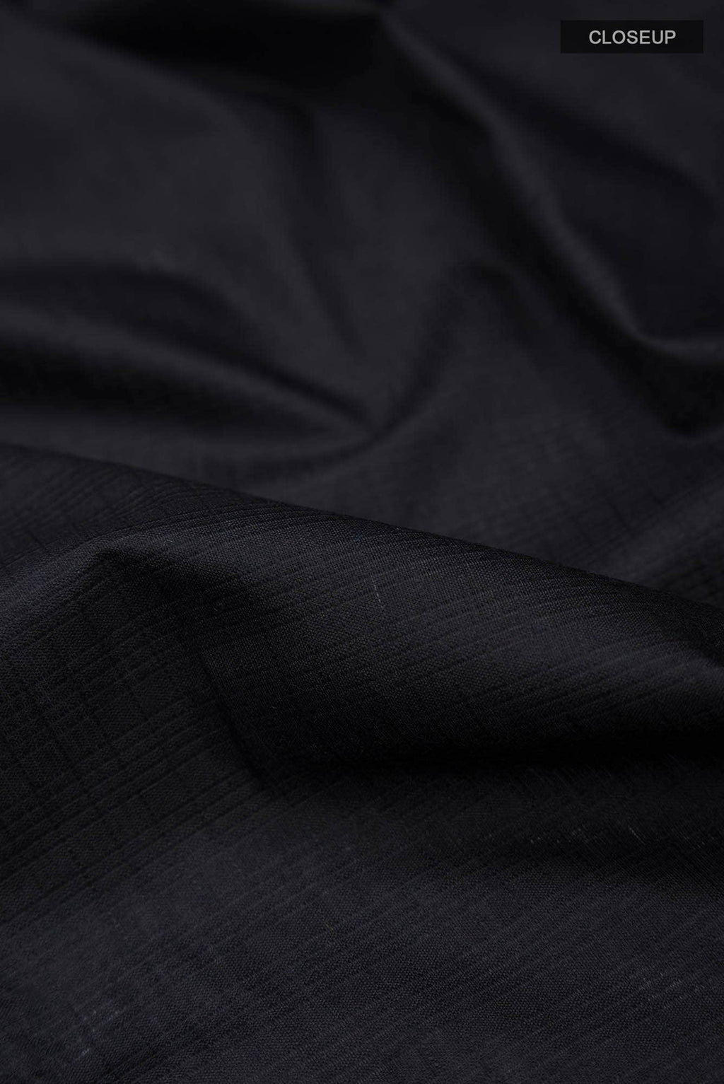 Black Blended Kalyani Cotton Saree