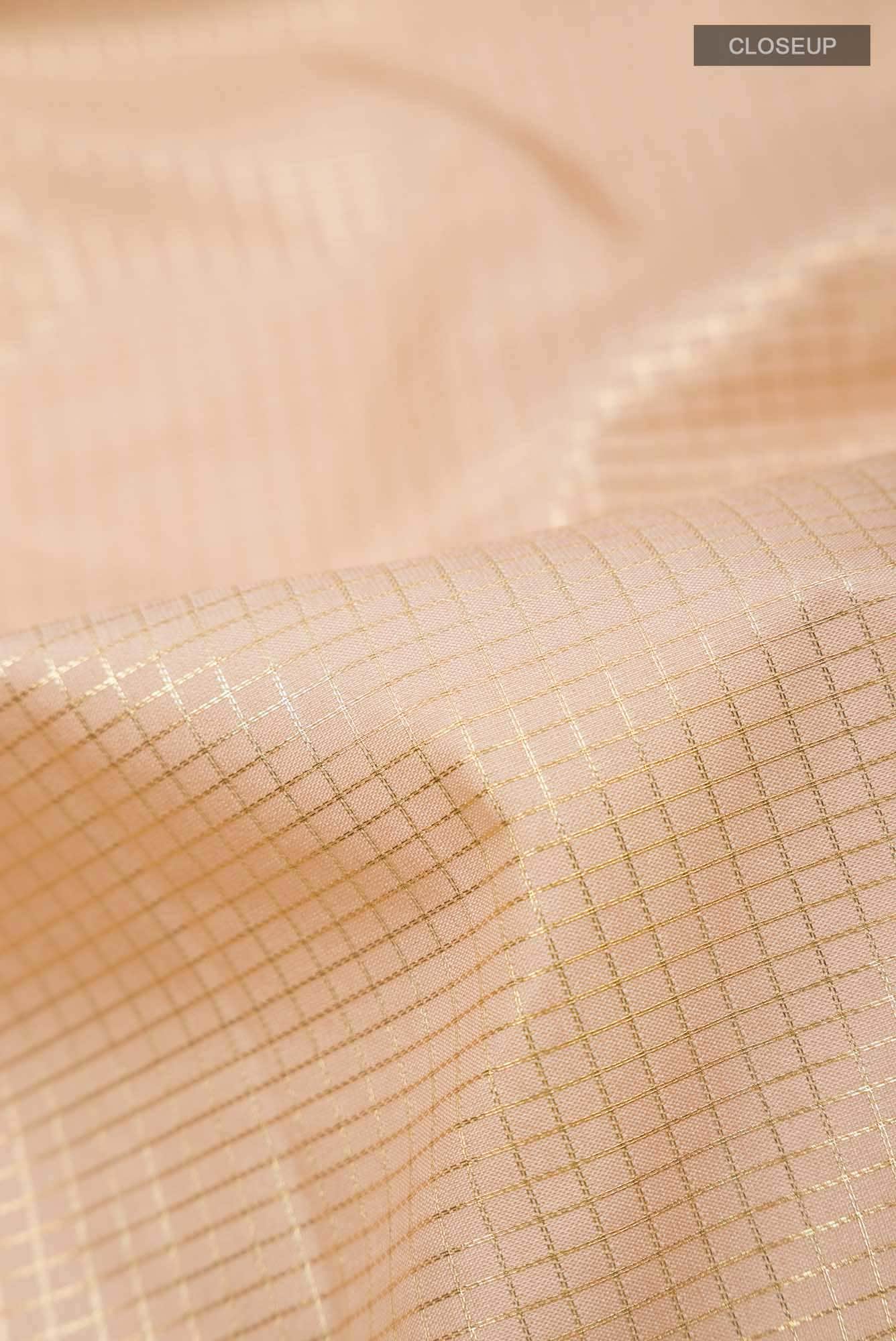 Beige Art Silk Saree with Rich Border