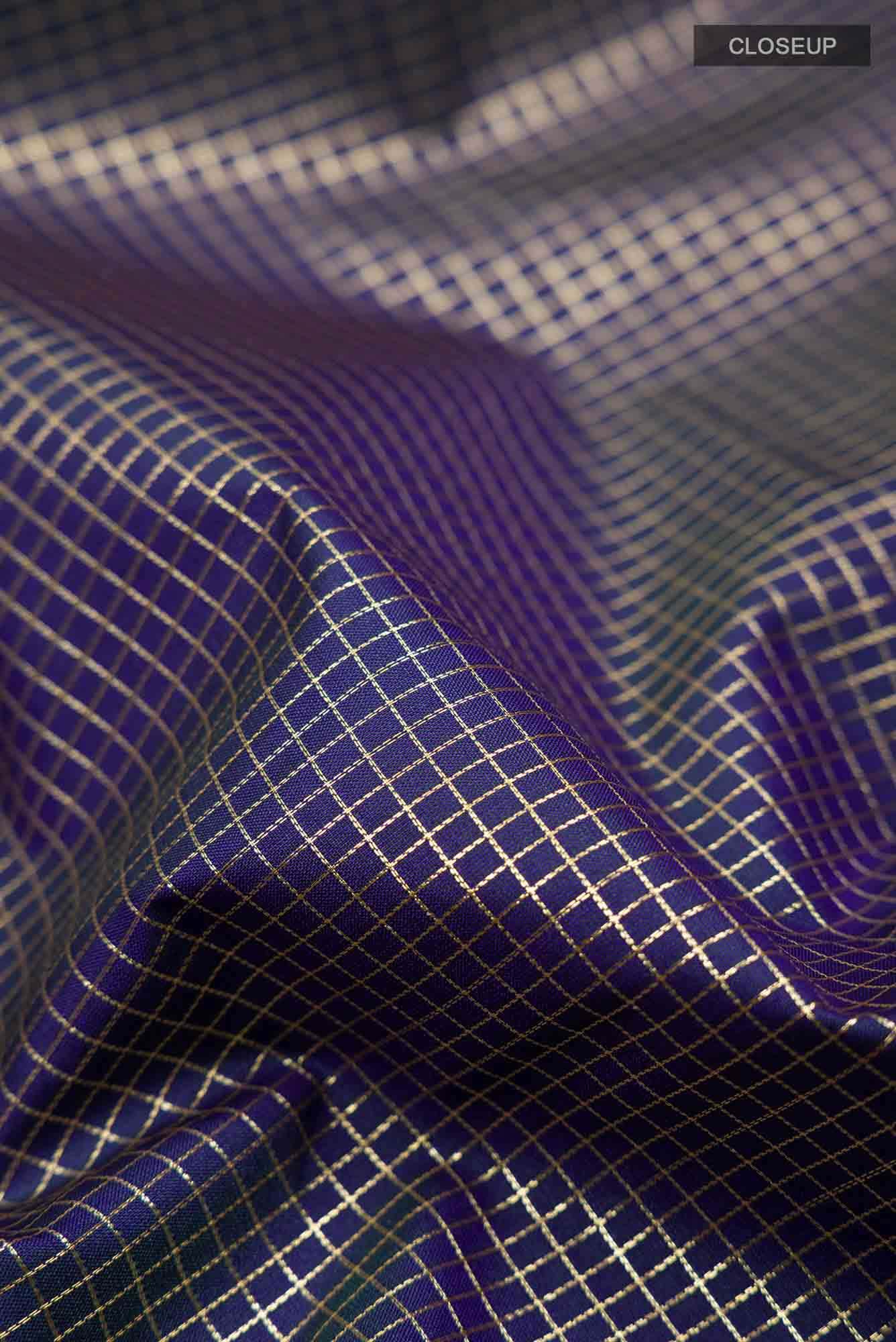 Blue Art Silk Saree with Rich Border