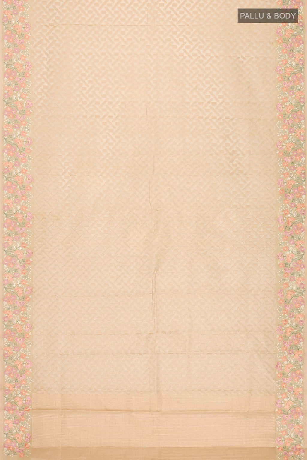 Gold Kota Cotton Saree