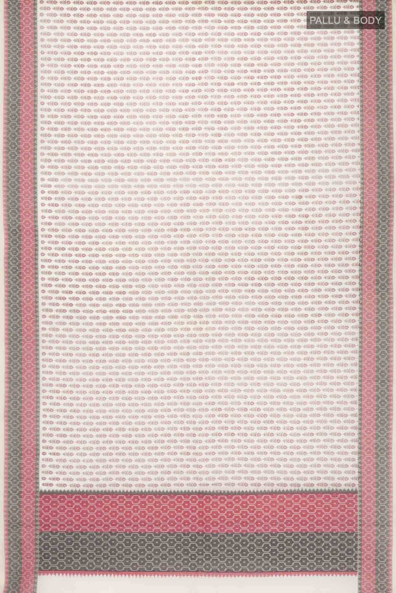 Beige Blended Kota Cotton Saree