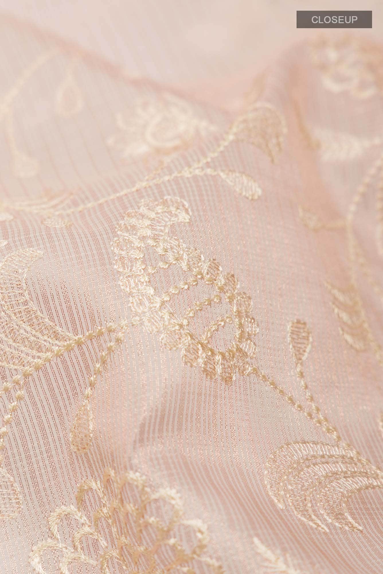 Beige Kota Cotton Saree