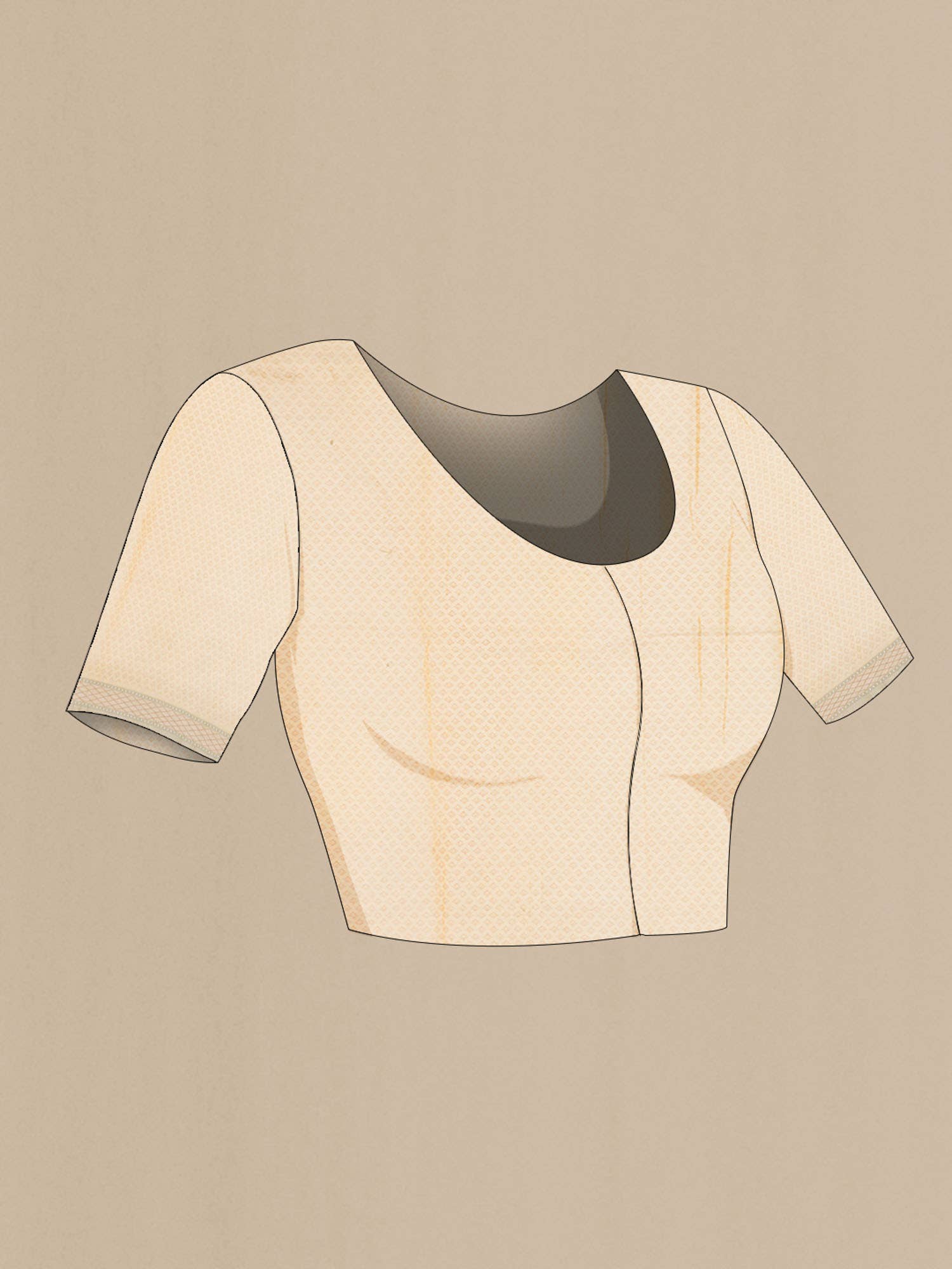 Yellow Blended Kota Cotton Saree