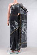 Black Silk Cotton Saree
