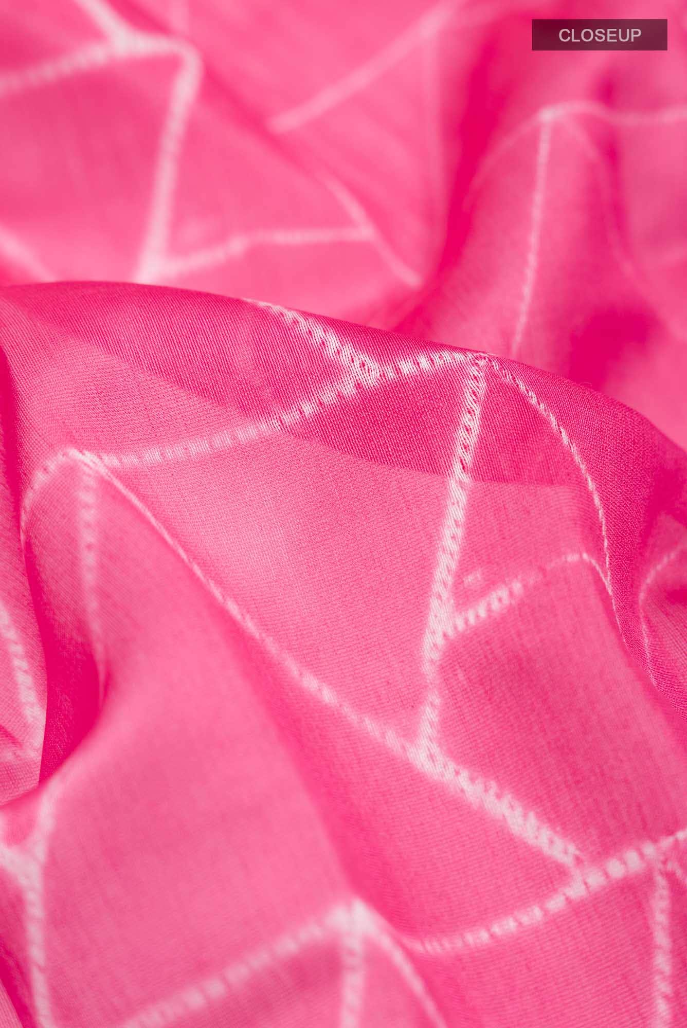Pink Tie Diy Chanderi Silk Cotton Saree