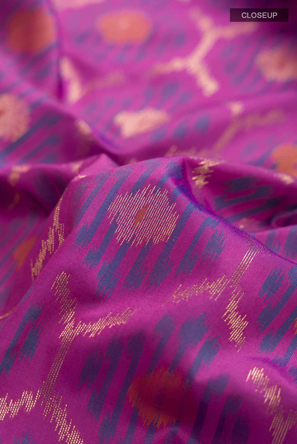 Pink Blended Soft Silk Saree