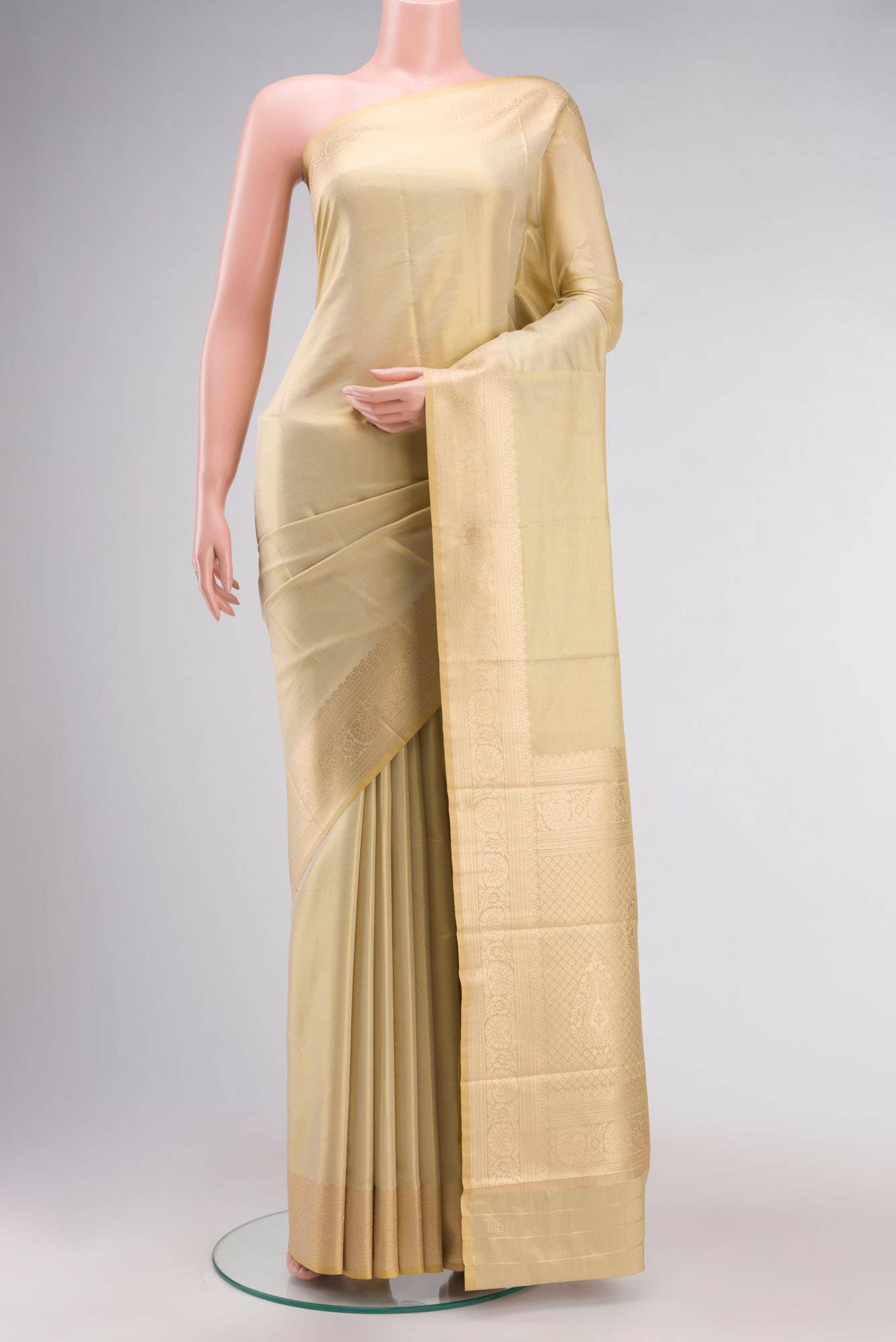 Gold Blended Art Silk Saree