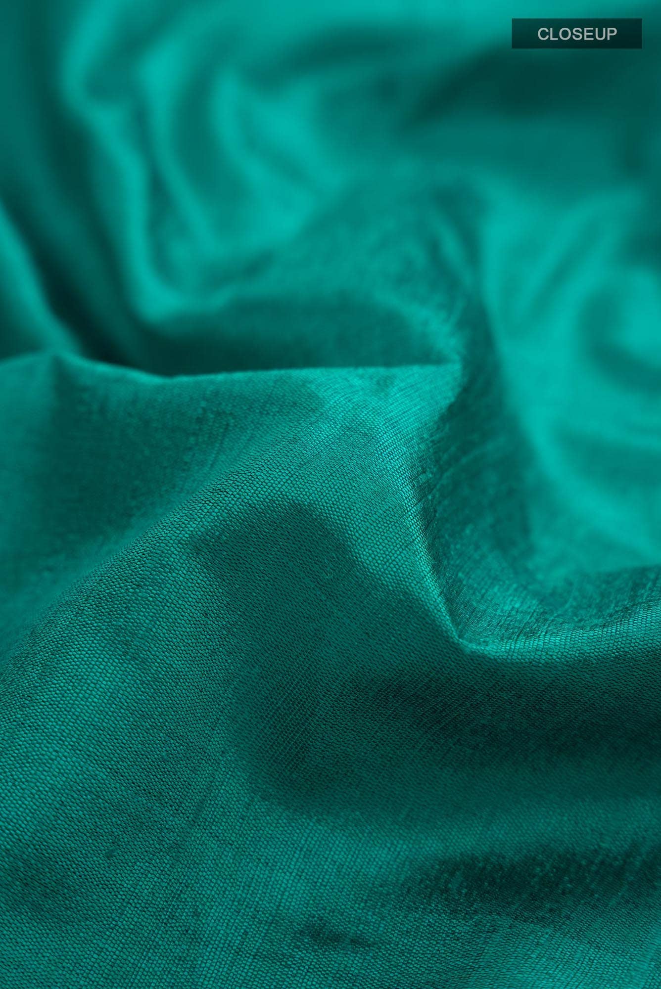Bhavi-Teal Bhagalpuri Tussar Silk Saree