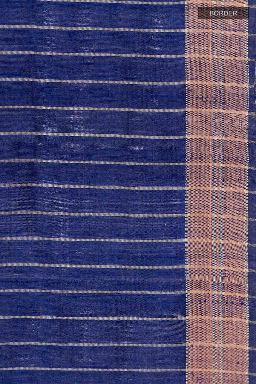 Avni-Royal Blue Bhagalpuri Tussar Silk Saree