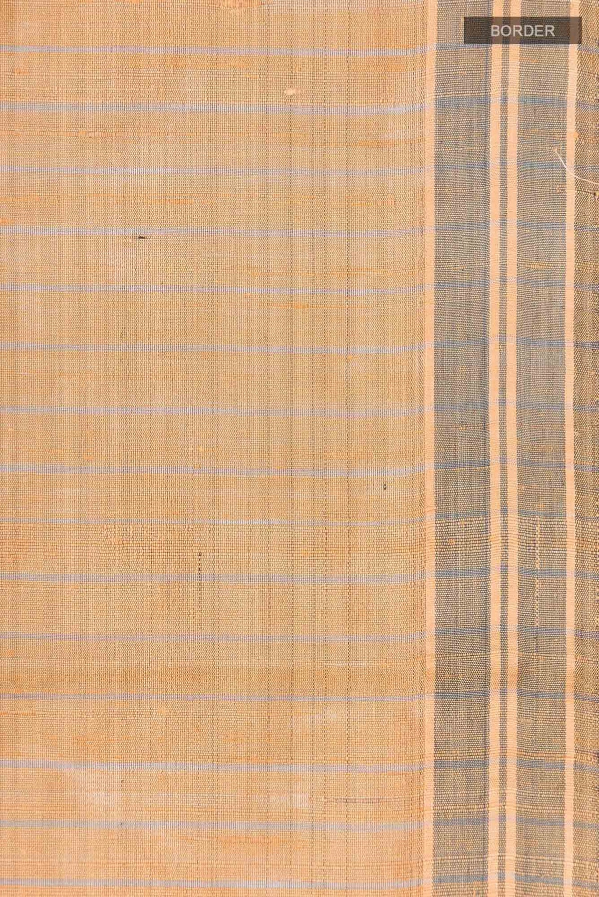 Avni-Sandal Bhagalpuri Tussar Silk Saree