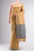 Avni-Sandal Bhagalpuri Tussar Silk Saree