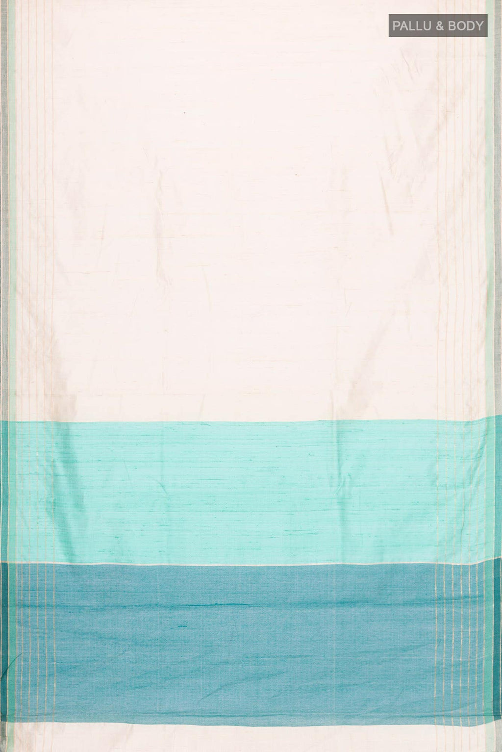 Erina-Cream Bhagalpuri Tussar Silk Saree
