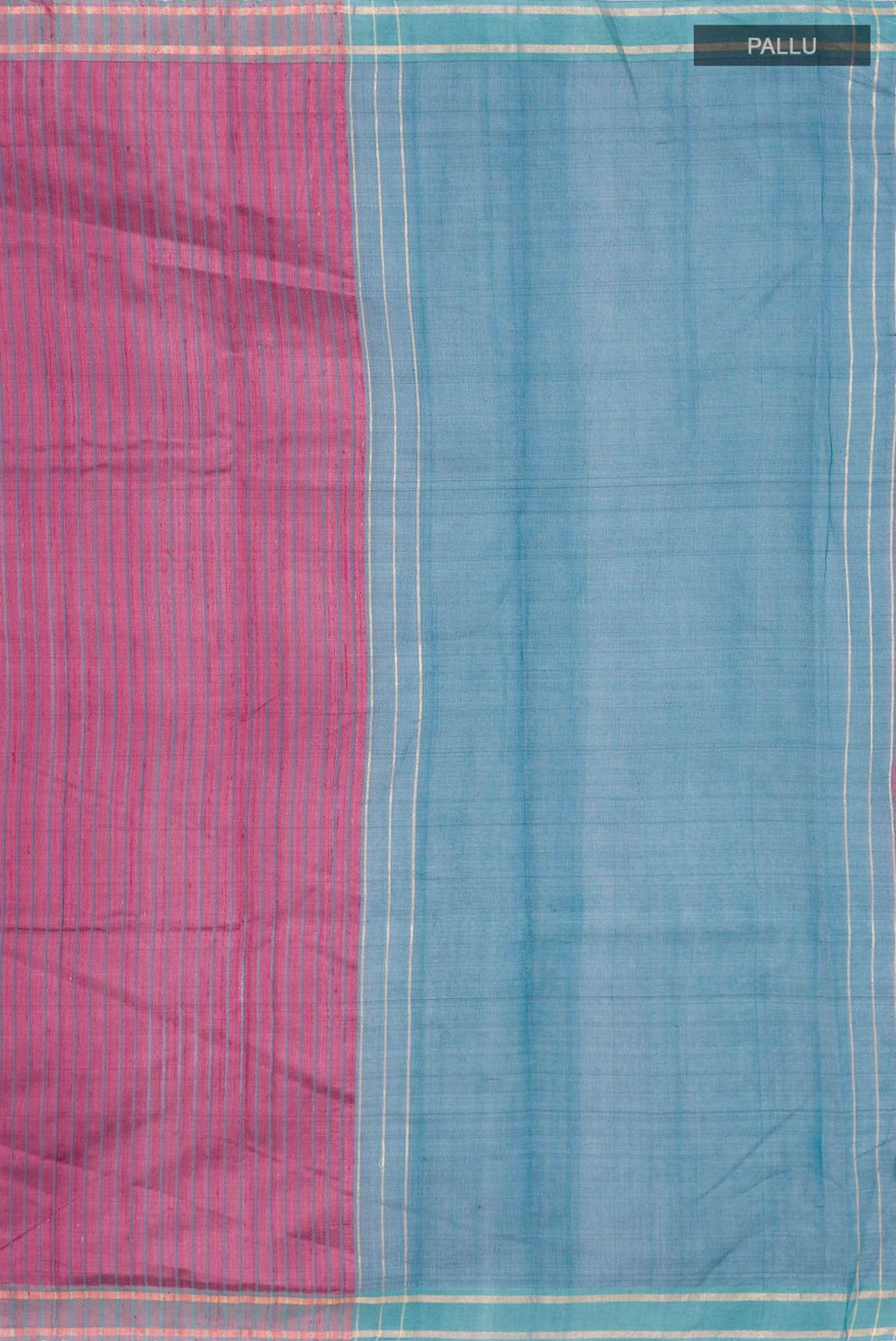 Naina-Mauve Pink Bhagalpuri Tussar Silk Saree