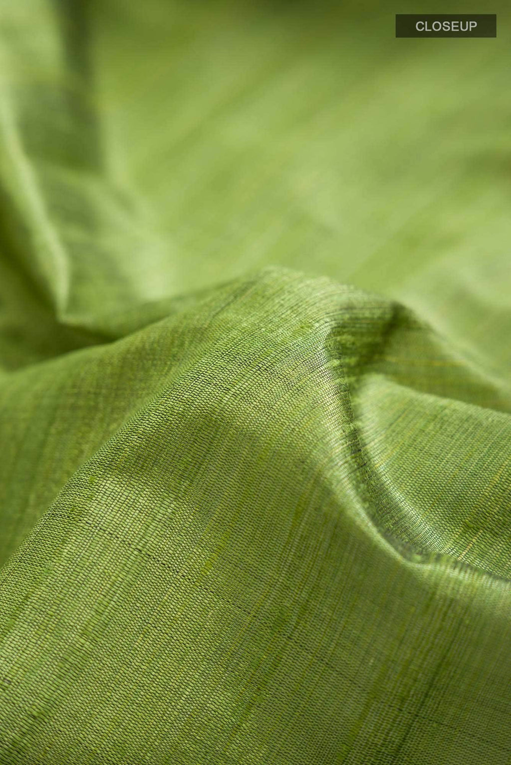 Kruti-Green Bhagalpuri Tussar Silk Saree
