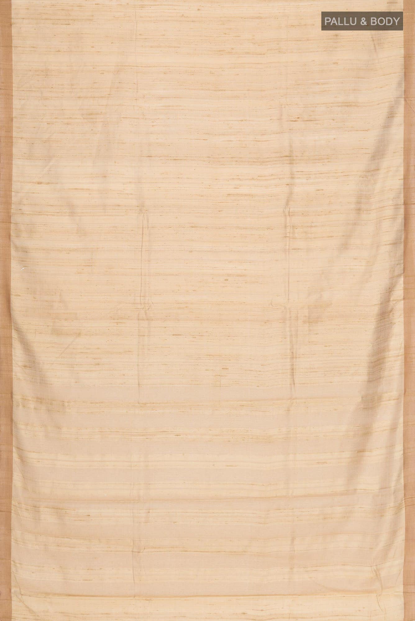 Amisha-Light Brown Bhagalpuri Tussar Silk Saree