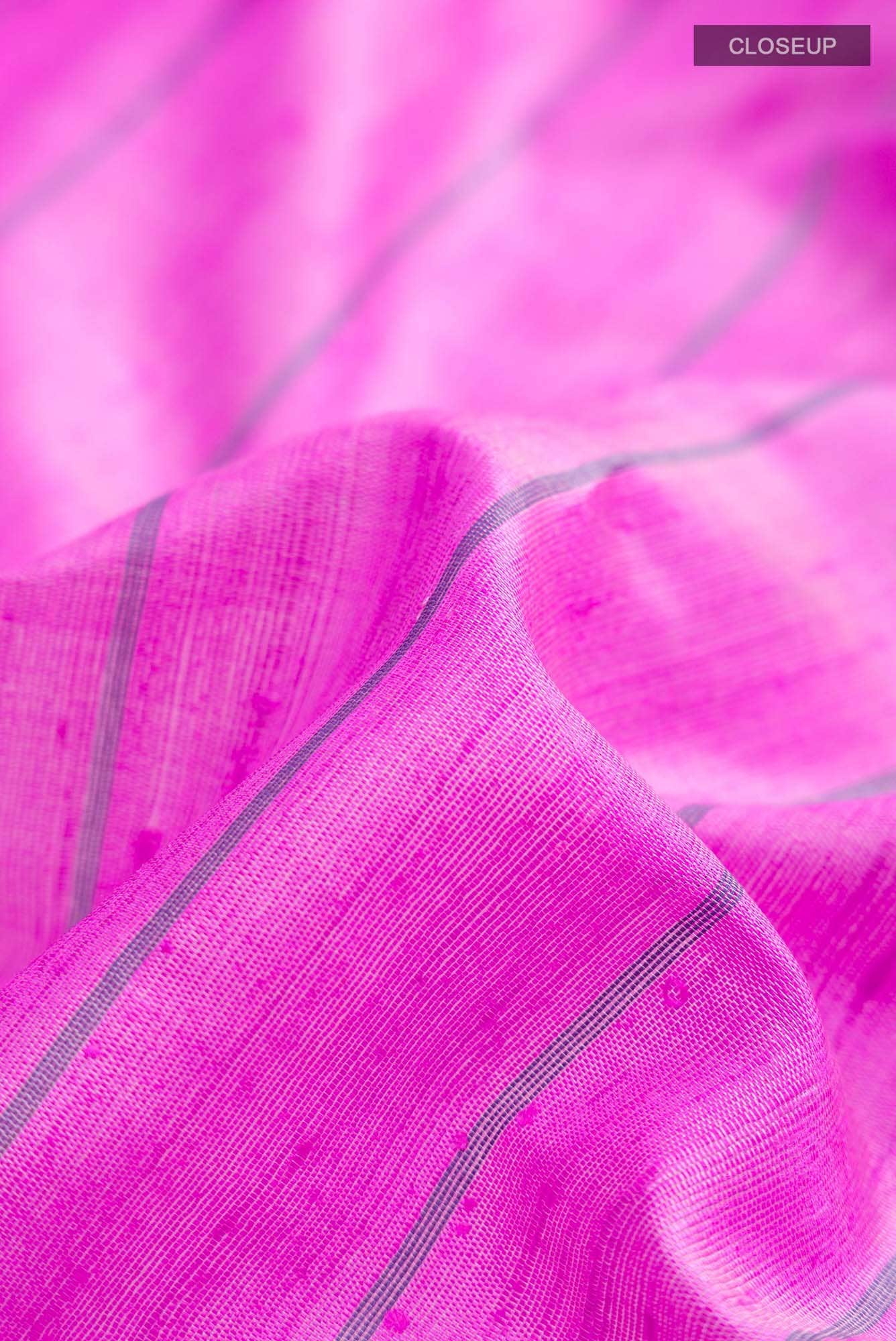 Amisha-Pink Bhagalpuri Tussar Silk Saree