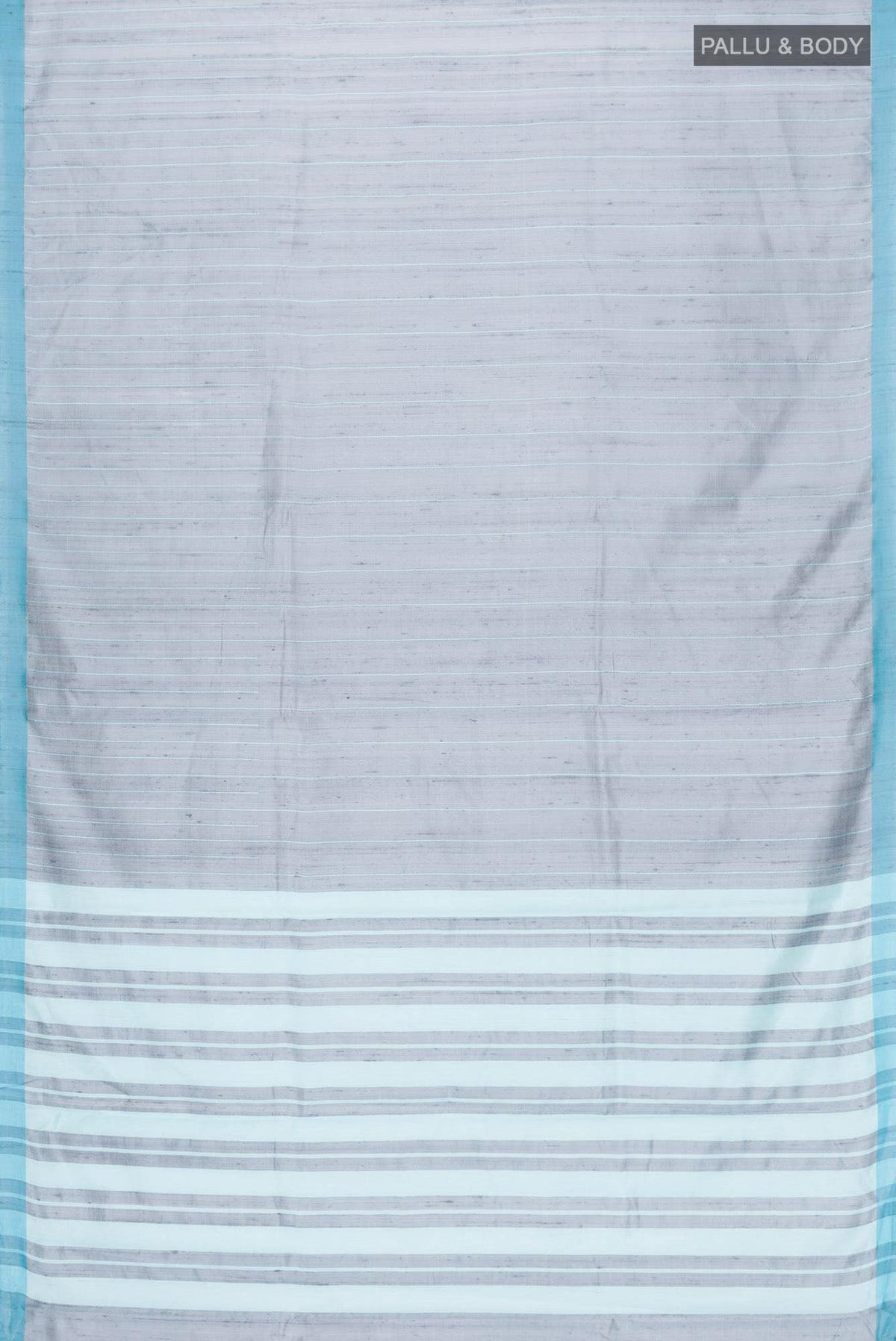 Amisha-Grey Bhagalpuri Tussar Silk Saree