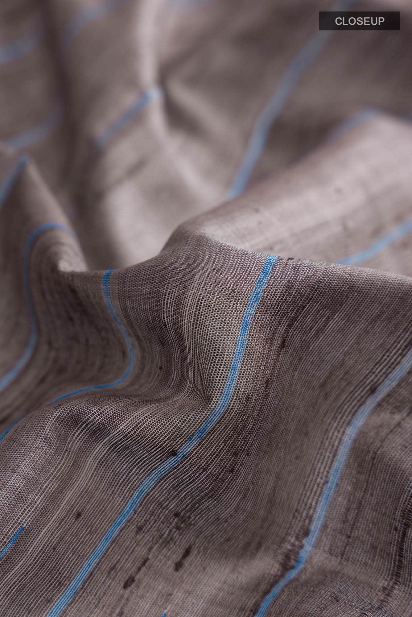 Amisha-Grey Bhagalpuri Tussar Silk Saree