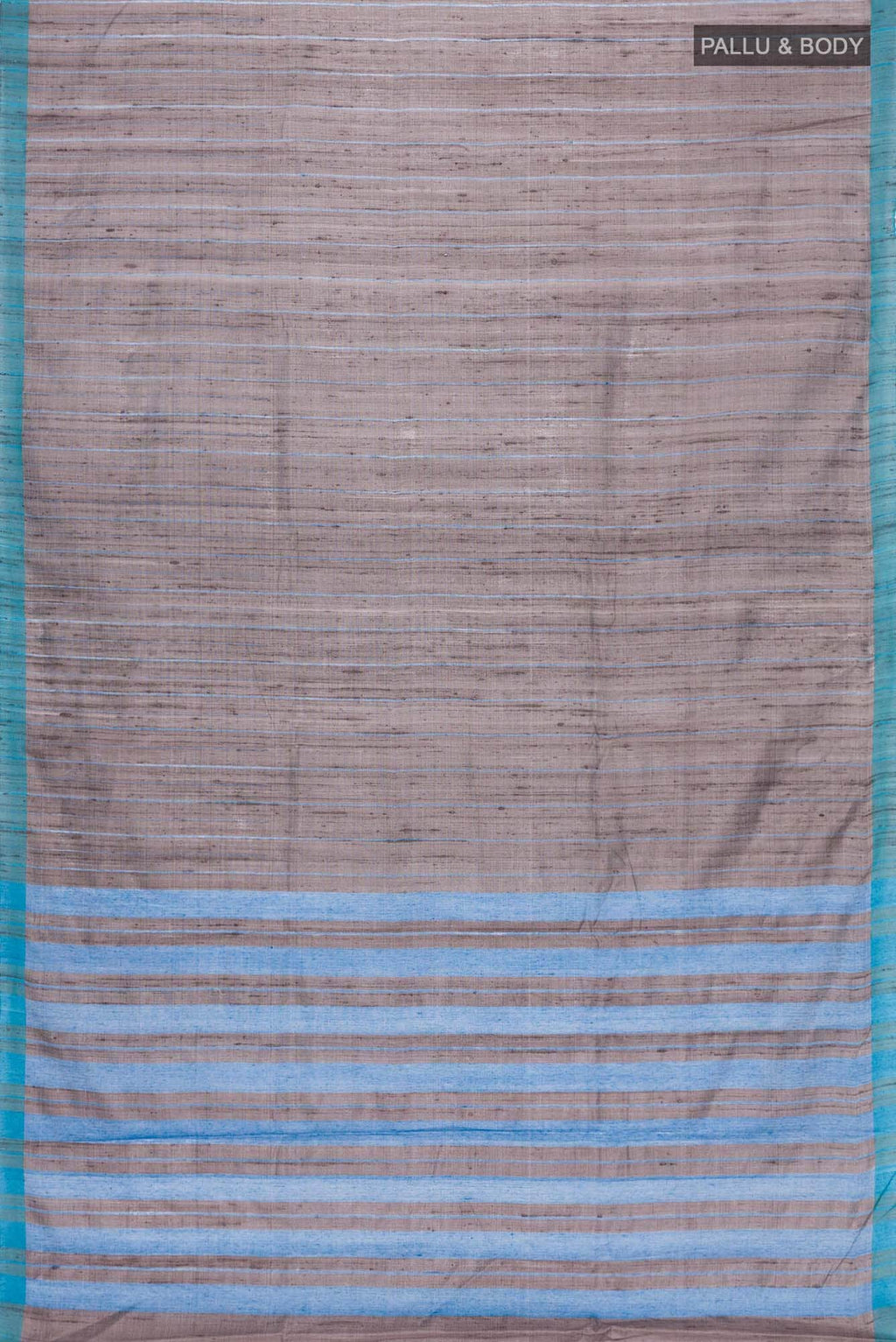 Amisha-Grey Bhagalpuri Tussar Silk Saree