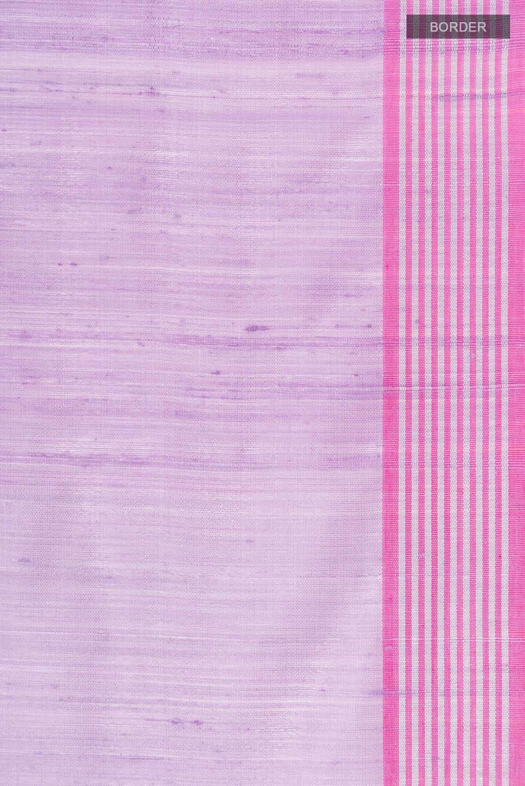 Rose Quartz-Lavender Bhagalpuri Tussar Silk Saree