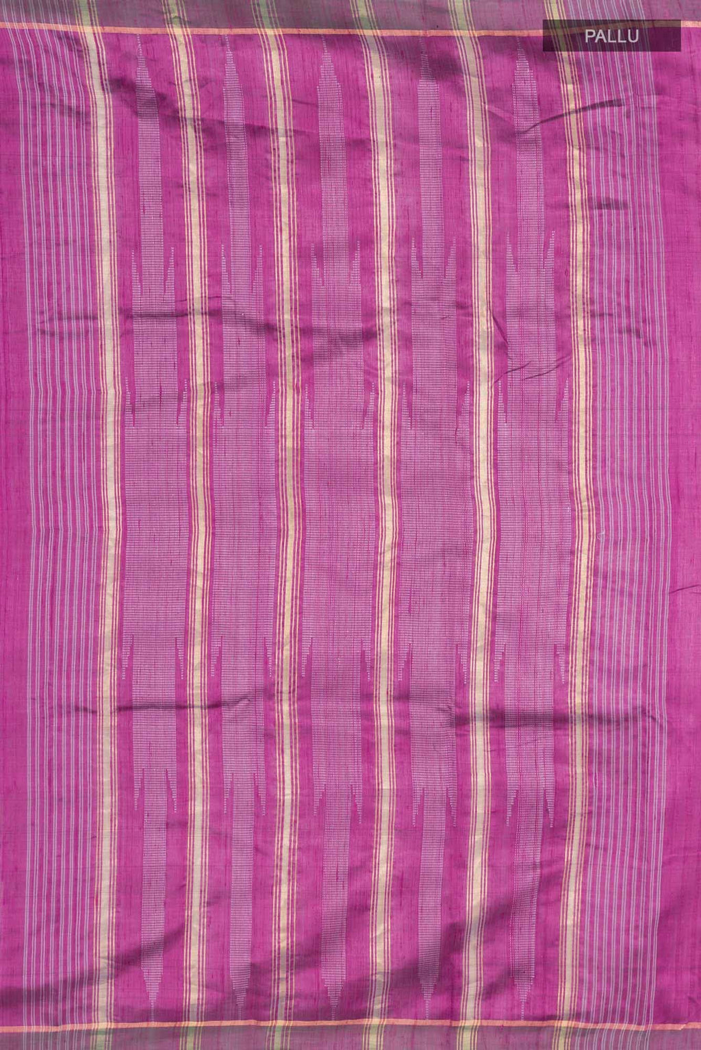 Mystic Berry-Magenta Bhagalpuri Tussar Silk Saree