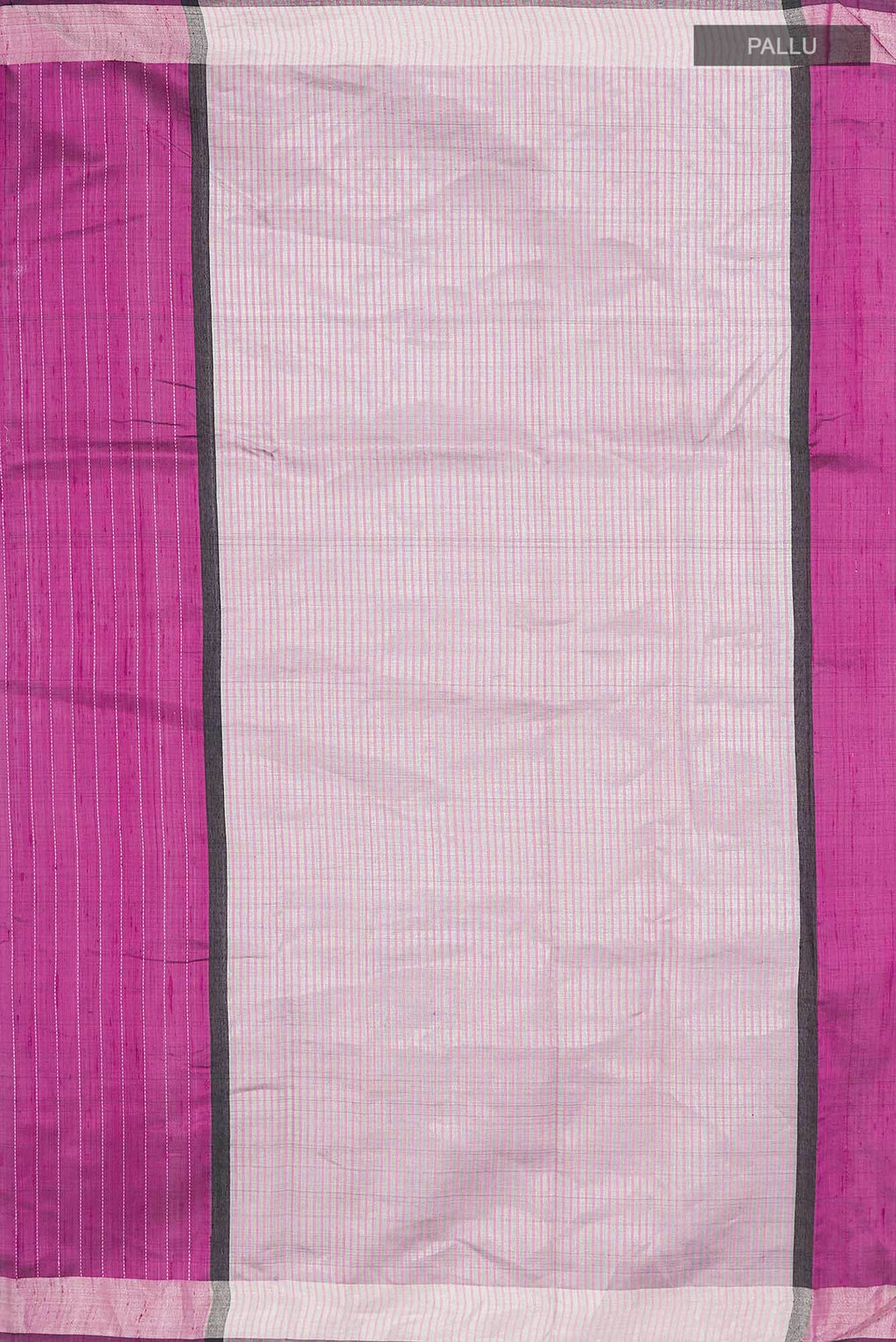 Rich Merlot-Magenta Bhagalpuri Tussar Silk Saree