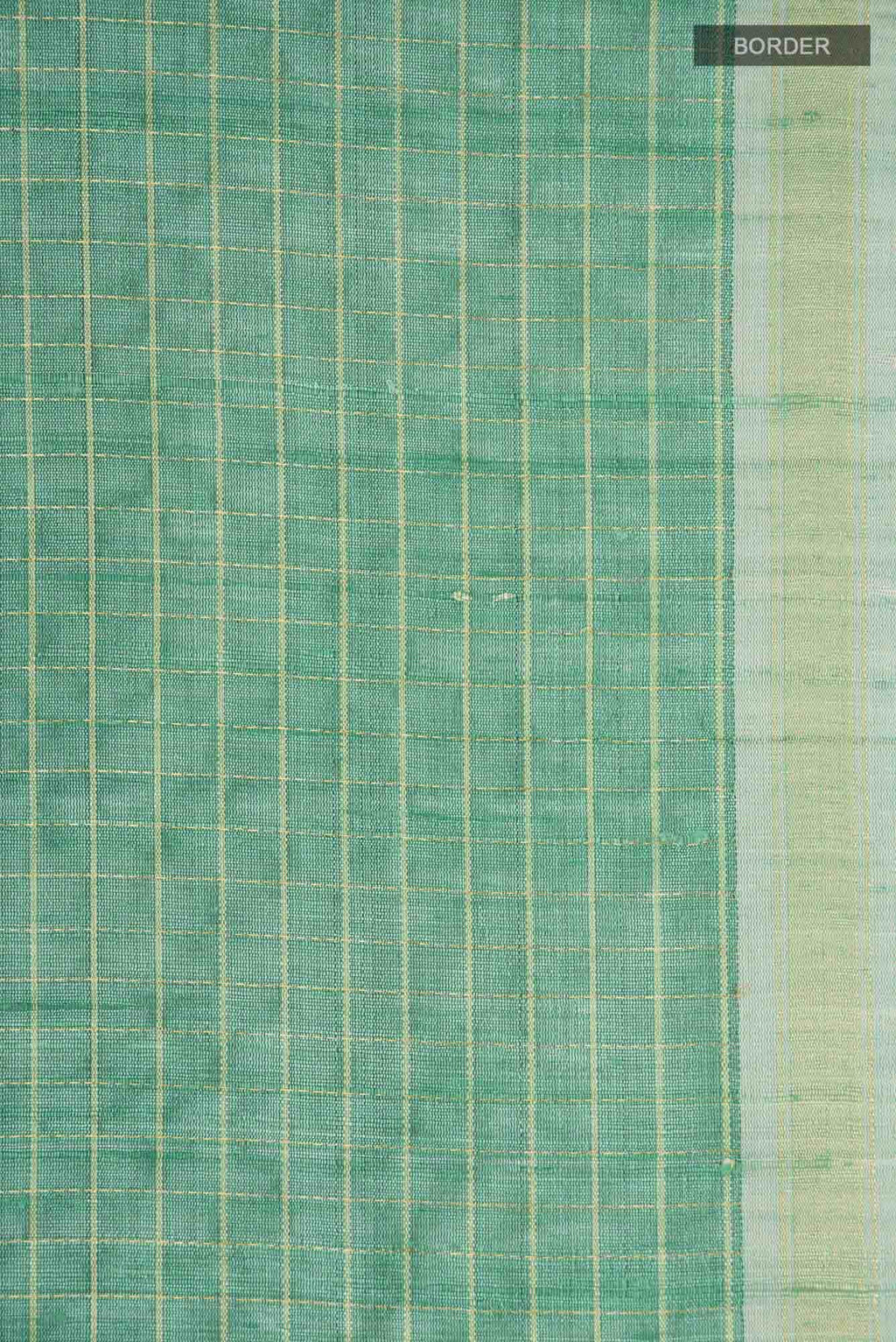 Aahana-Green Bhagalpuri Tussar Silk Saree