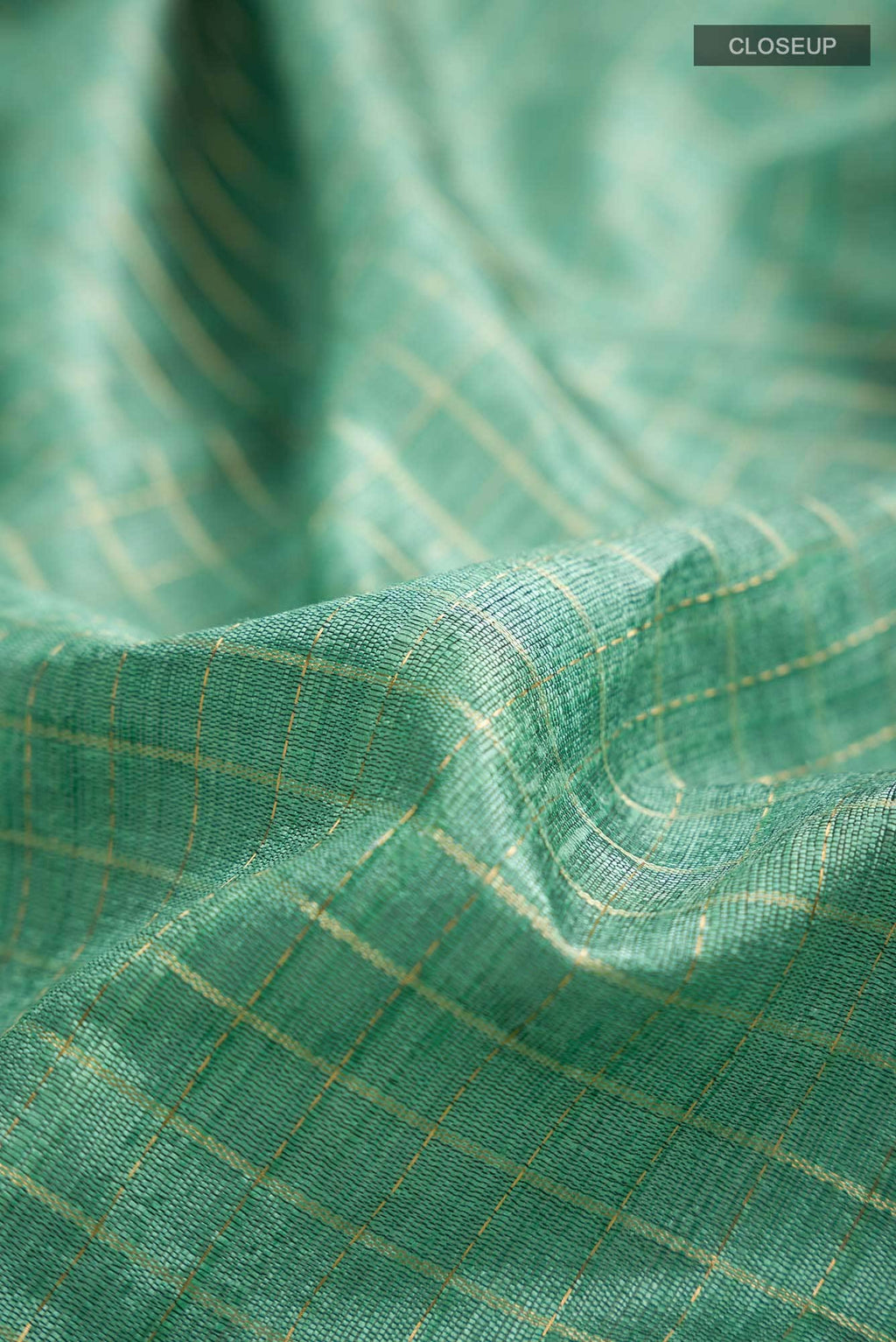 Aahana-Green Bhagalpuri Tussar Silk Saree