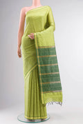 Aahana-Light Green Bhagalpuri Tussar Silk Saree