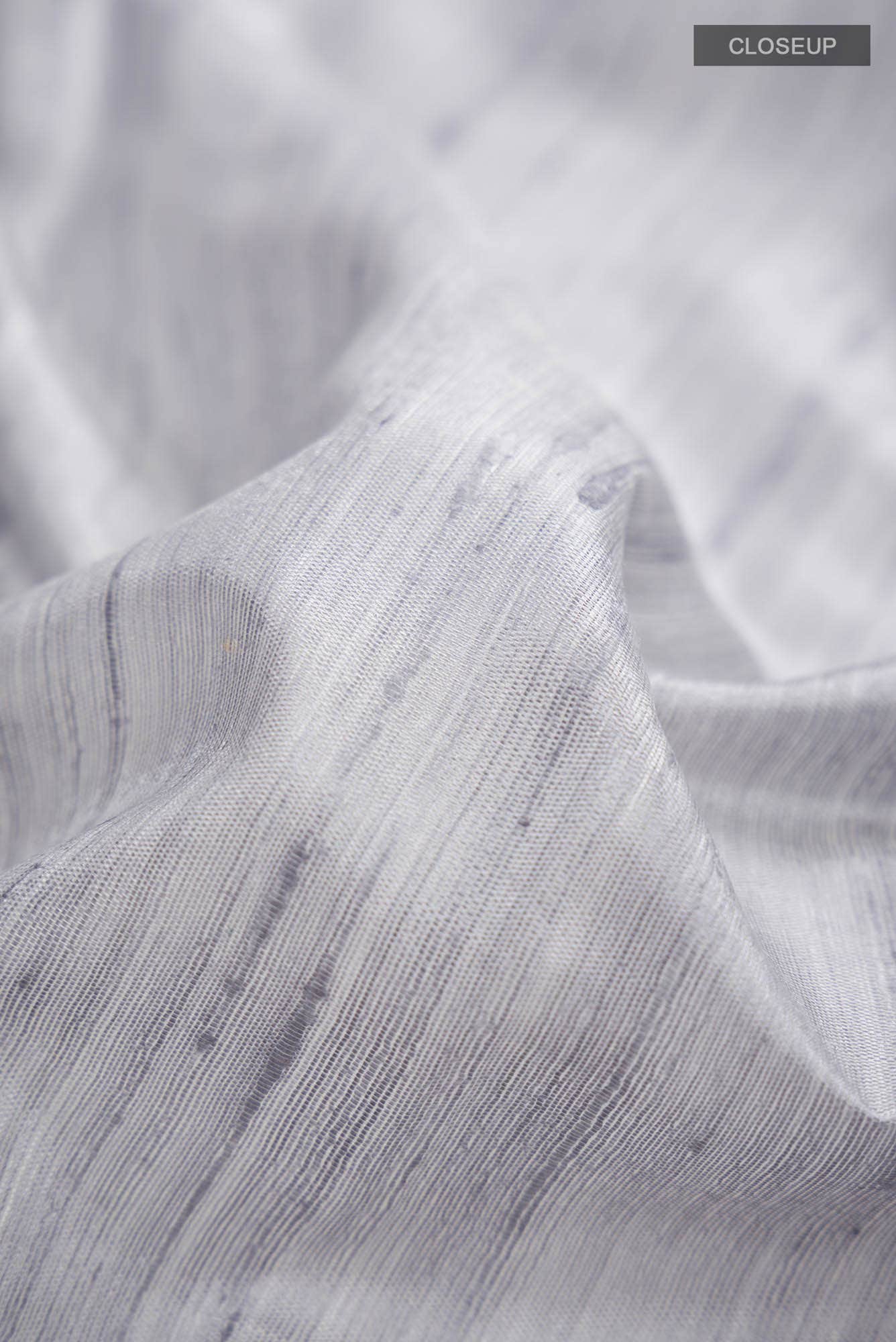 Lavender Lush-Grey Bhagalpuri Tussar Silk Saree