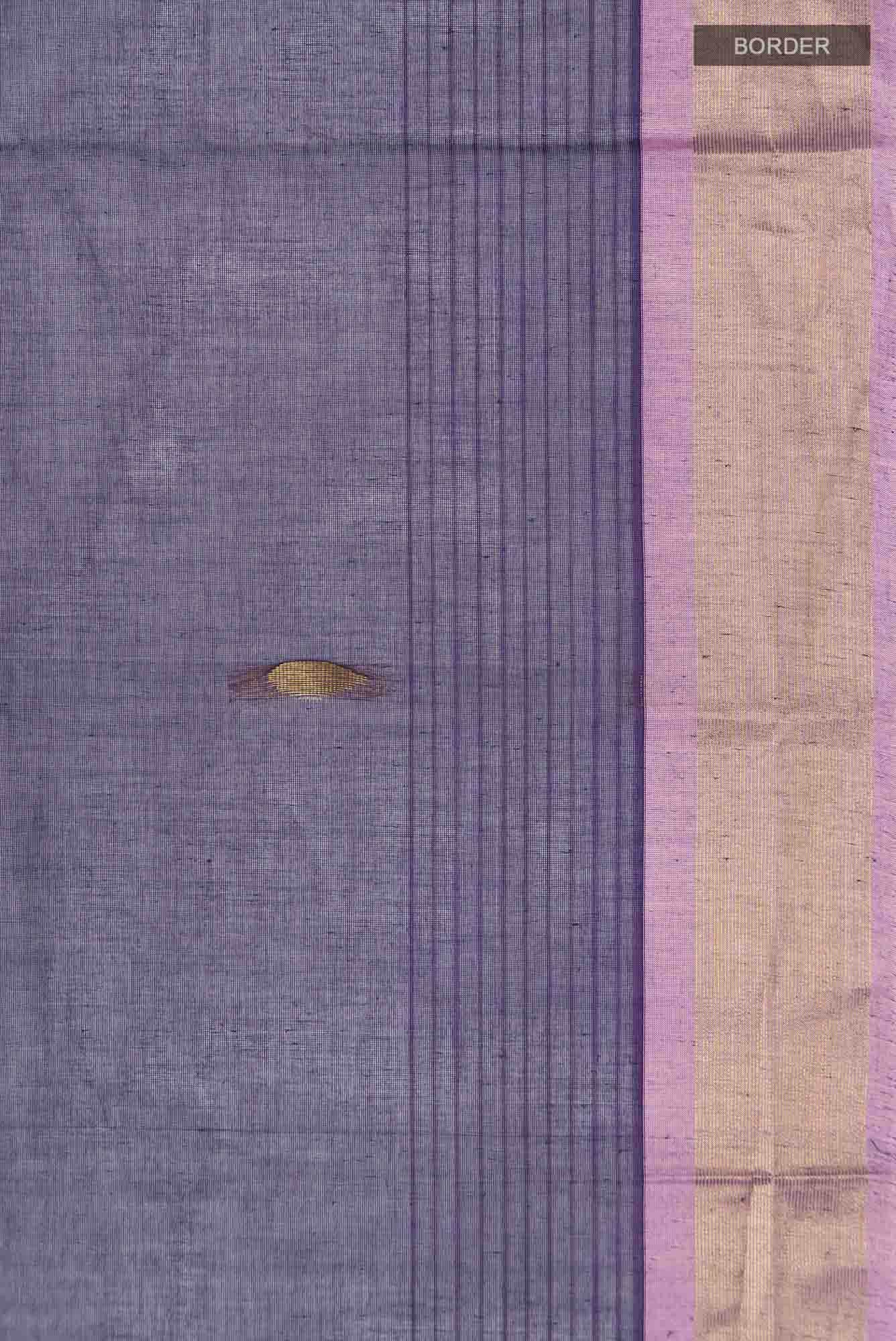 Blue Kanchi Cotton Saree