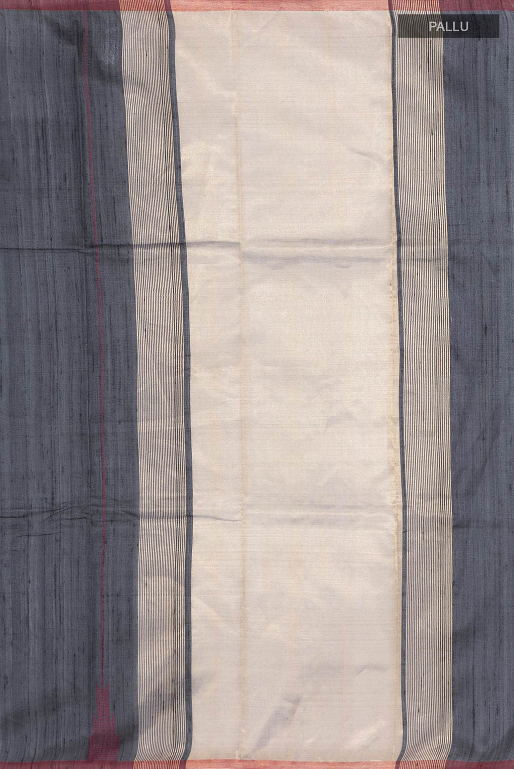 Dusky Diva-Black Tussar Silk Saree