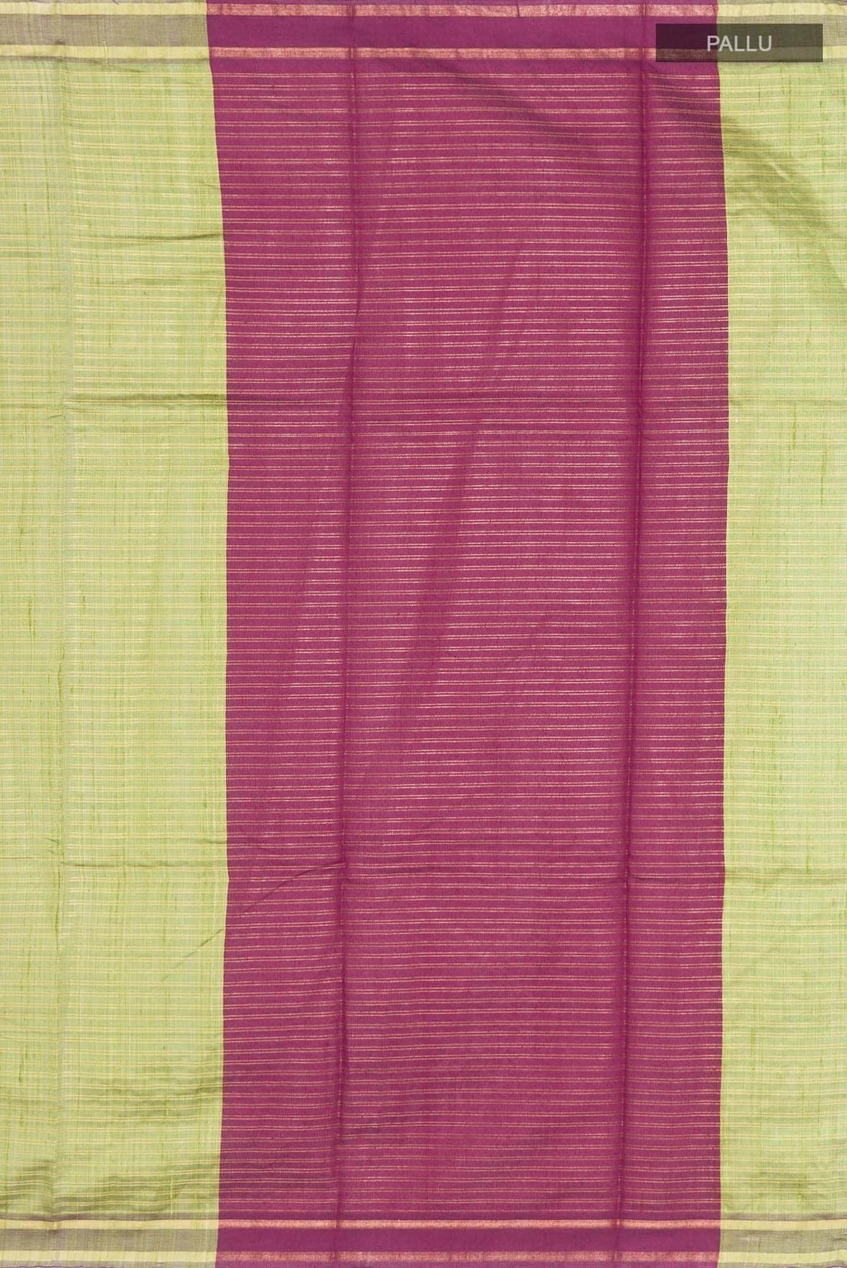 Akira-Olive Green Bhagalpuri Tussar Silk Saree