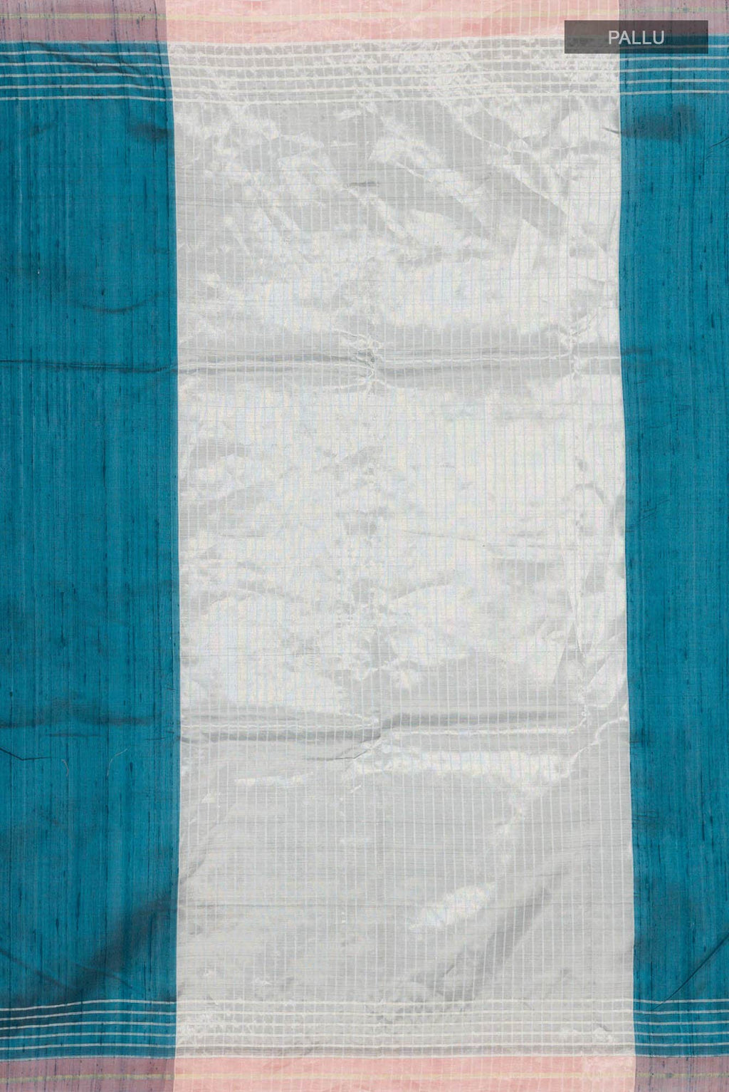 Bhavi-Teal Bhagalpuri Tussar Silk Saree
