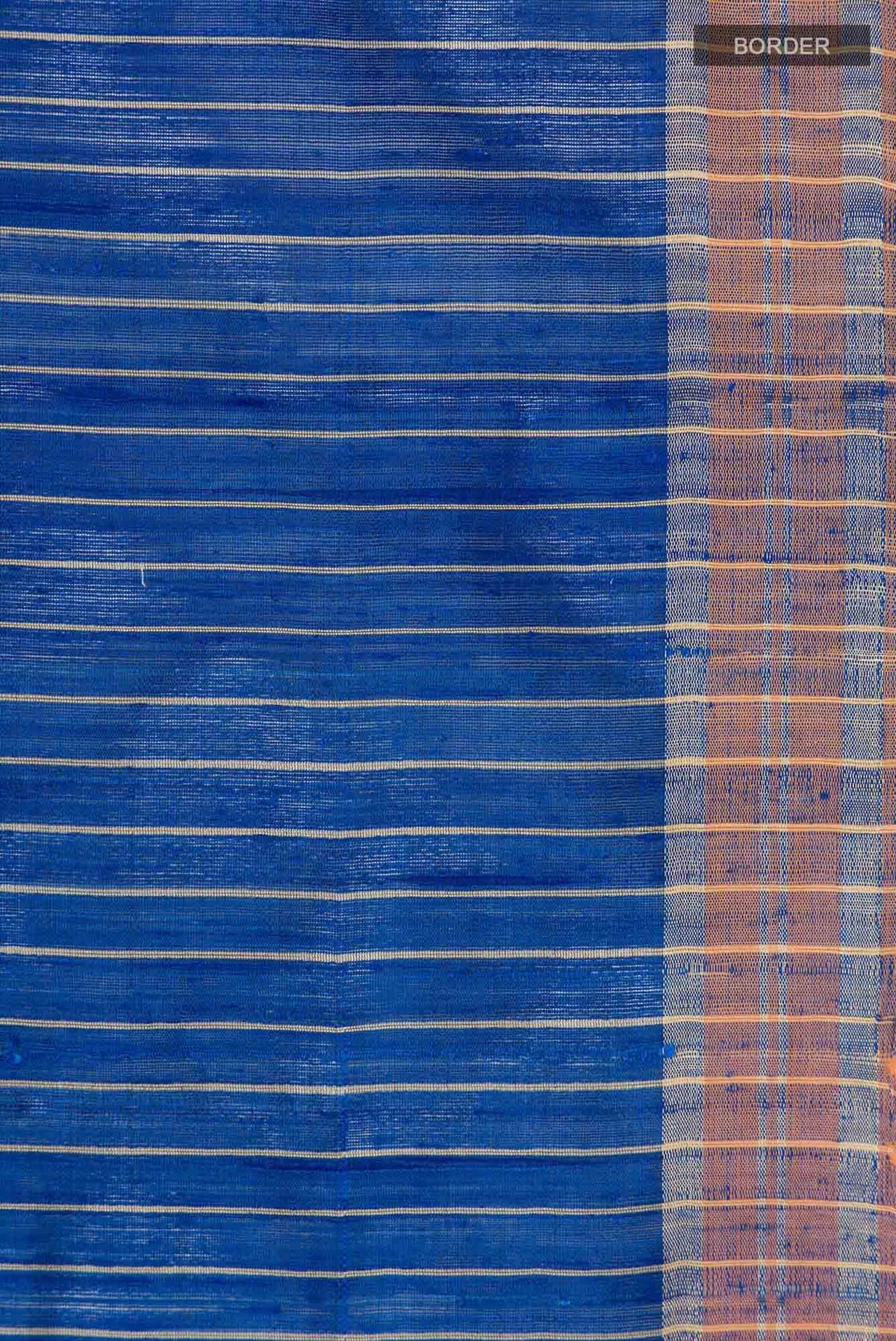 Avni-Royal Blue Bhagalpuri Tussar Silk Saree