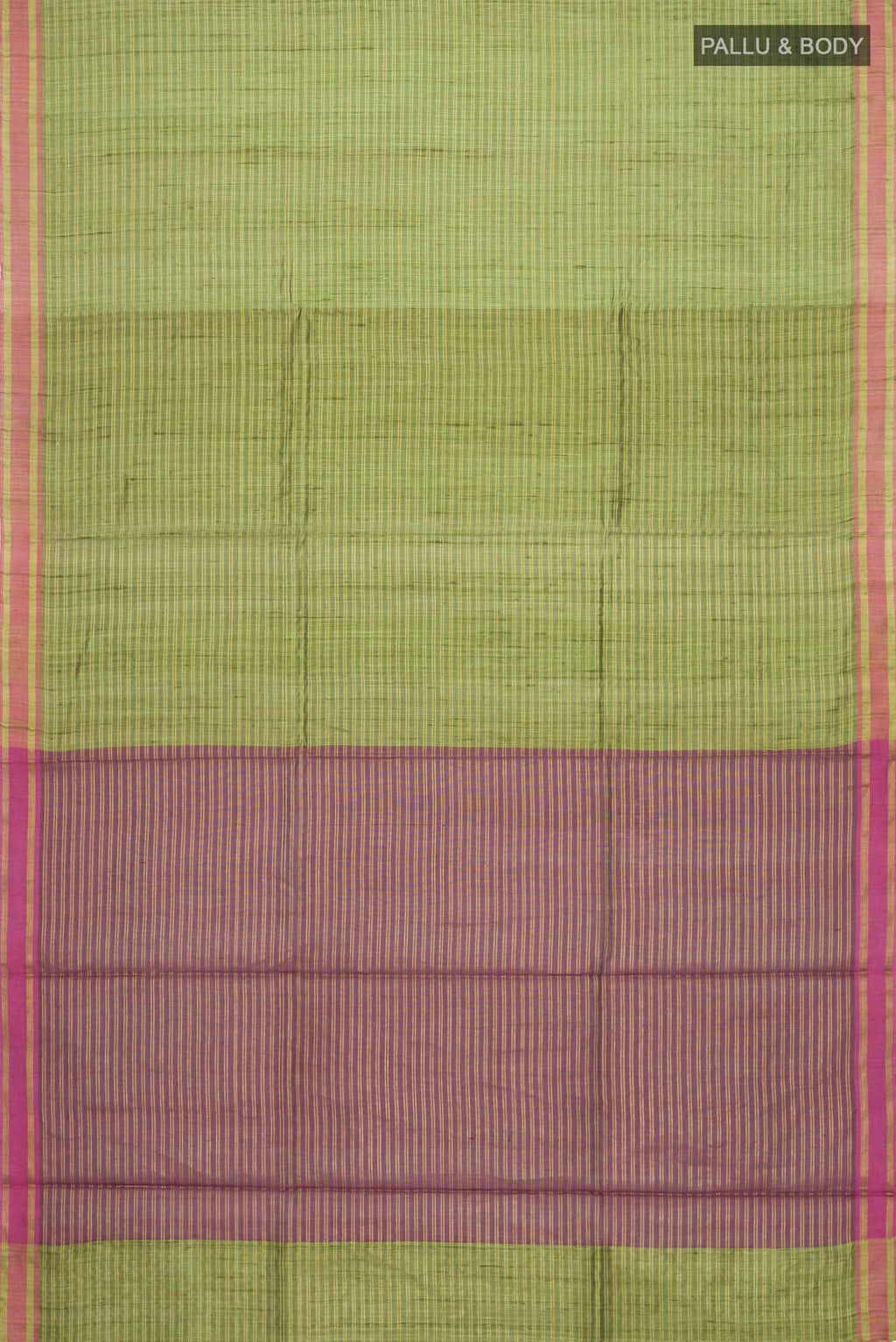 Akira-Green Bhagalpuri Tussar Silk Saree