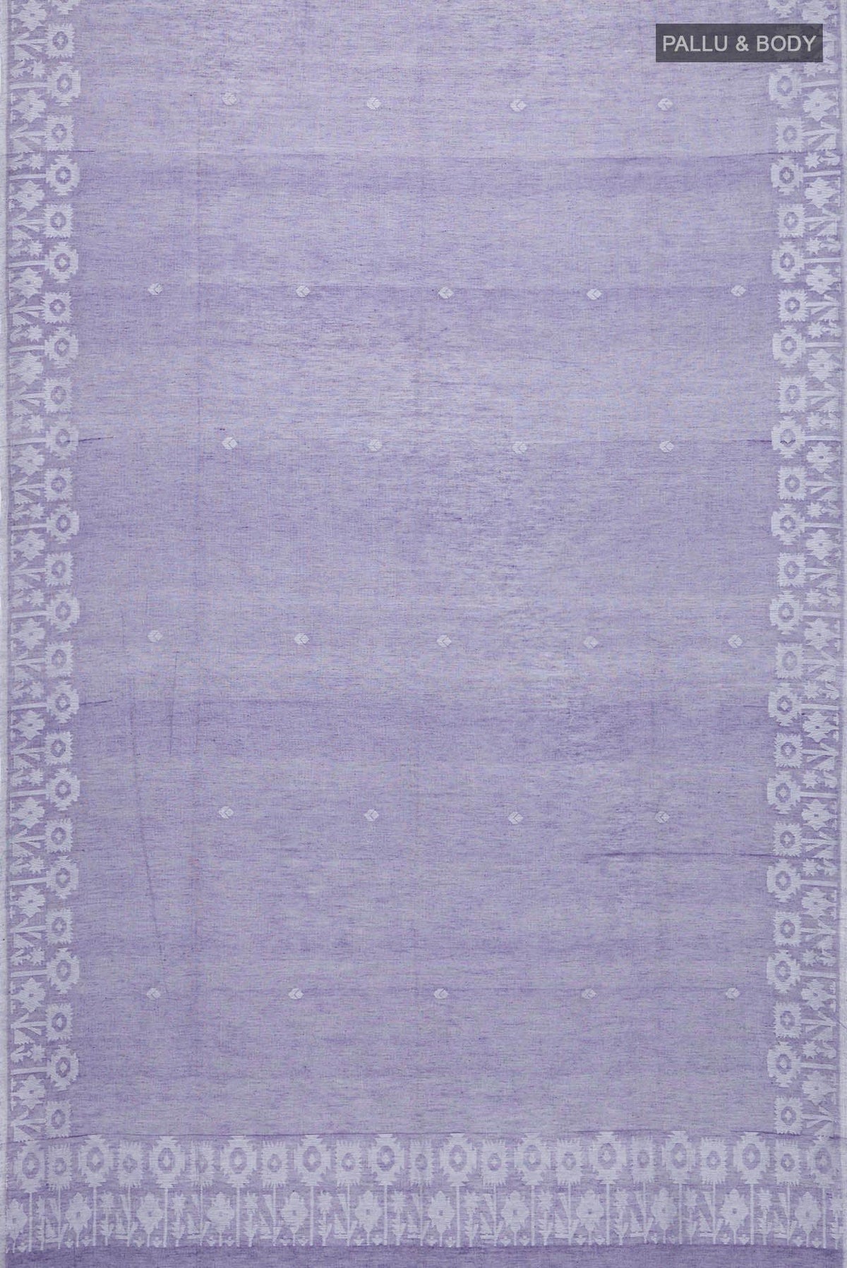 Parmoita-Violet Bengal Cotton Saree